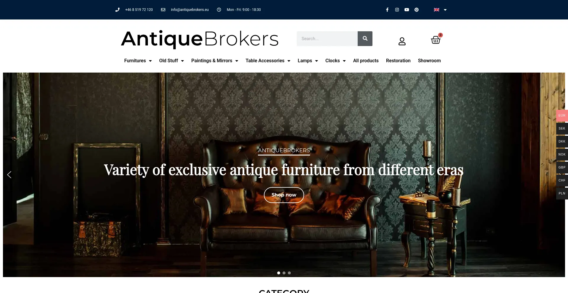 ¿És Seguro y Confiable Antiquebrokers.eu?
