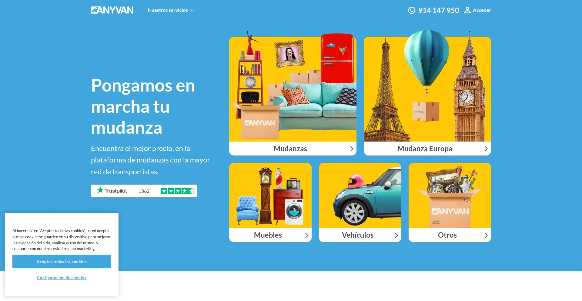 ¿És Seguro y Confiable Anyvan.es?