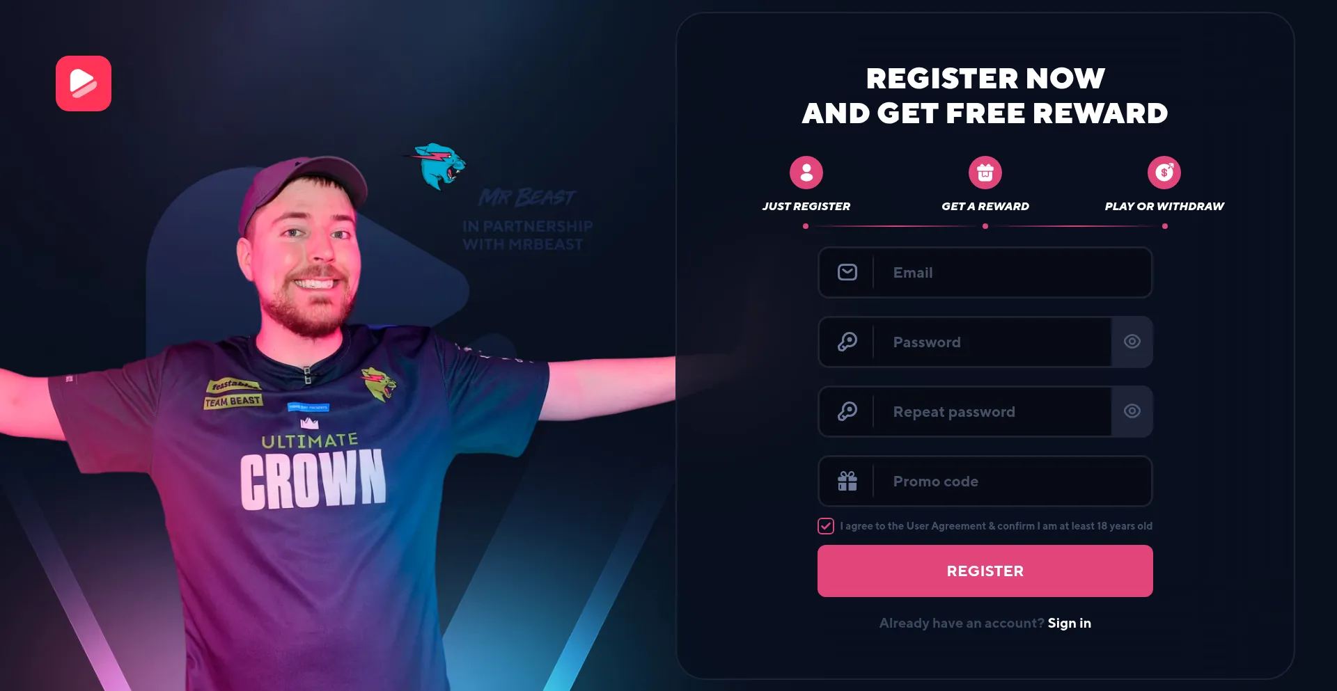 Website screenshot of Apenbox.com