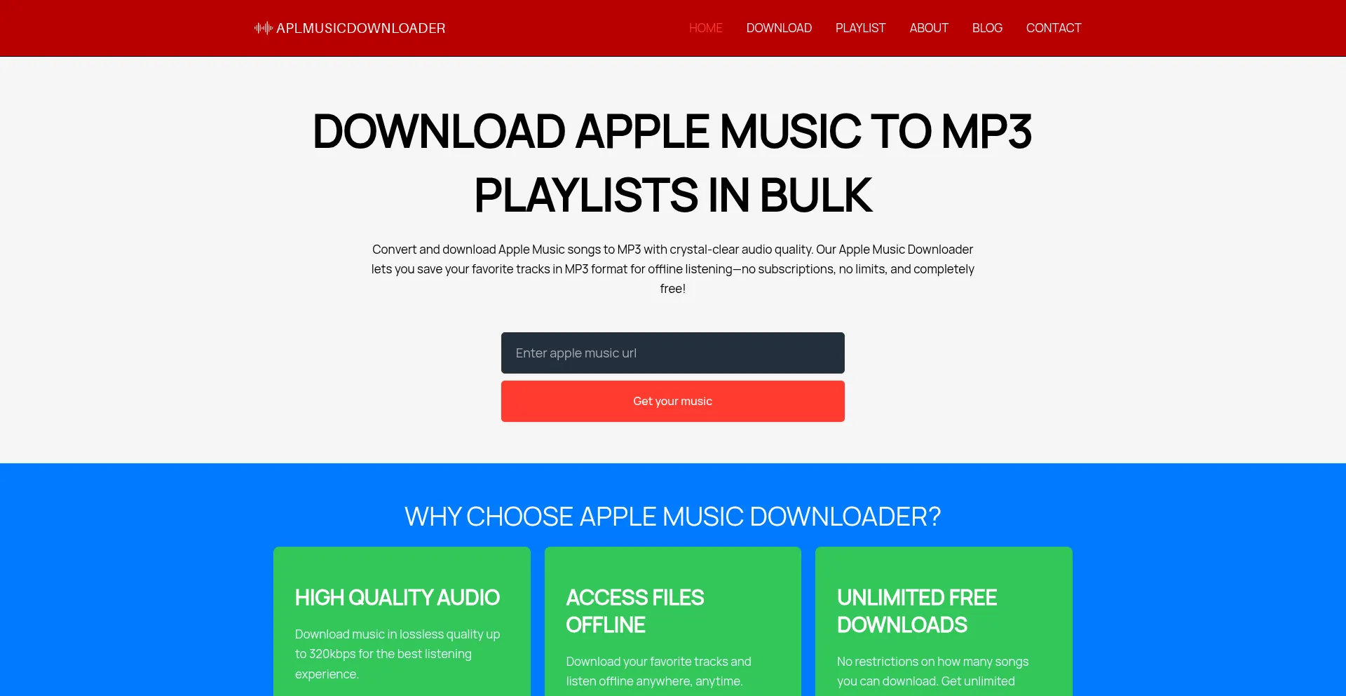 Aplmusicdownloader.net