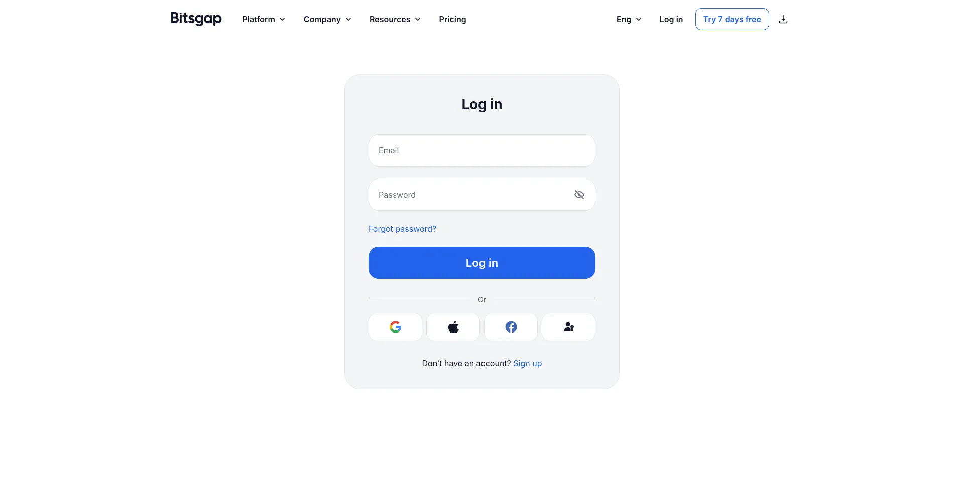 App.bitsgap.com Screenshot