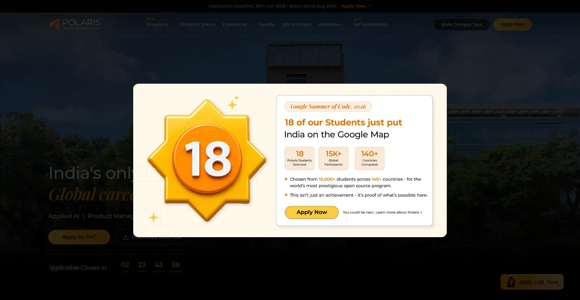 Application.polariscampus.com