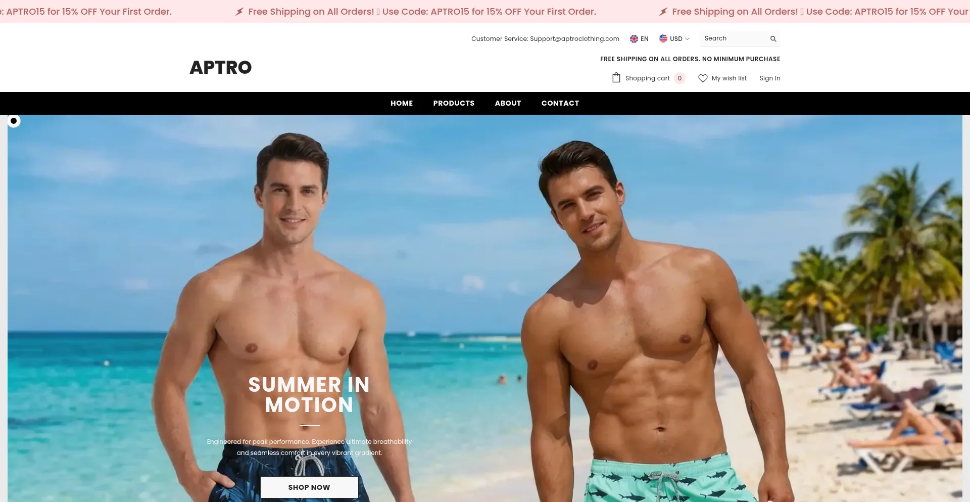 Aptroclothing.com