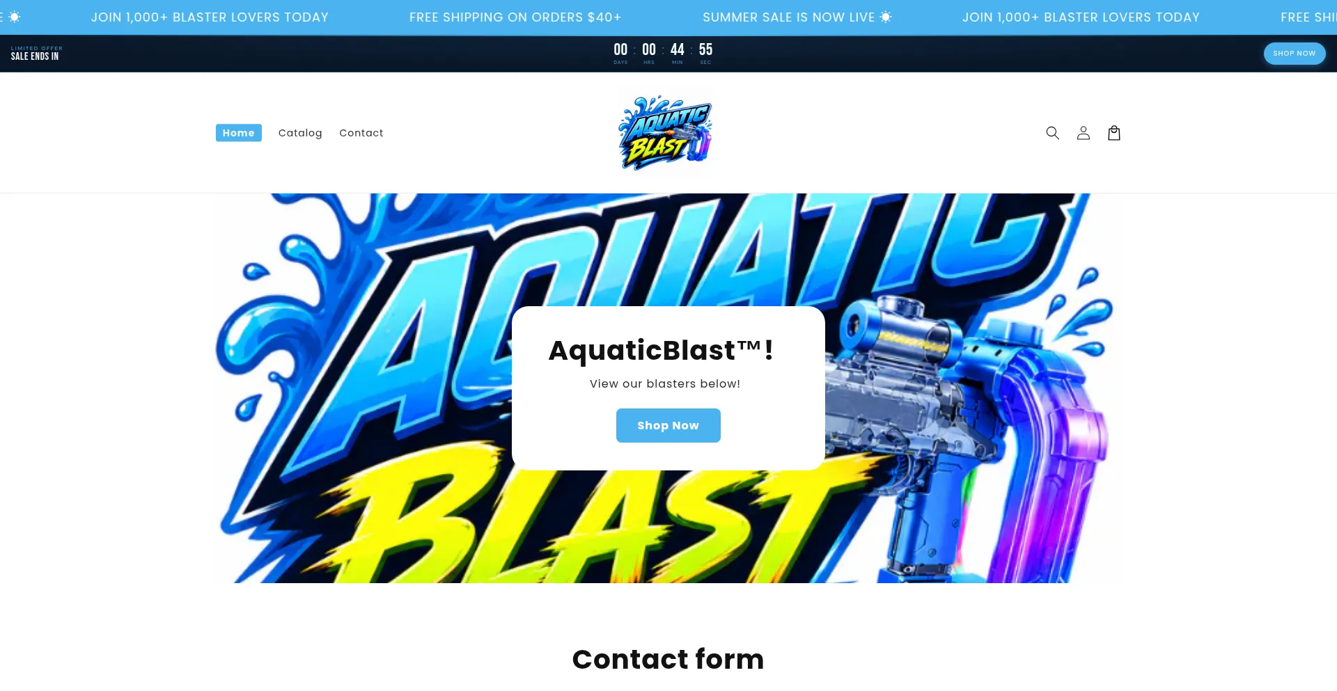 Aquaticblasters.com