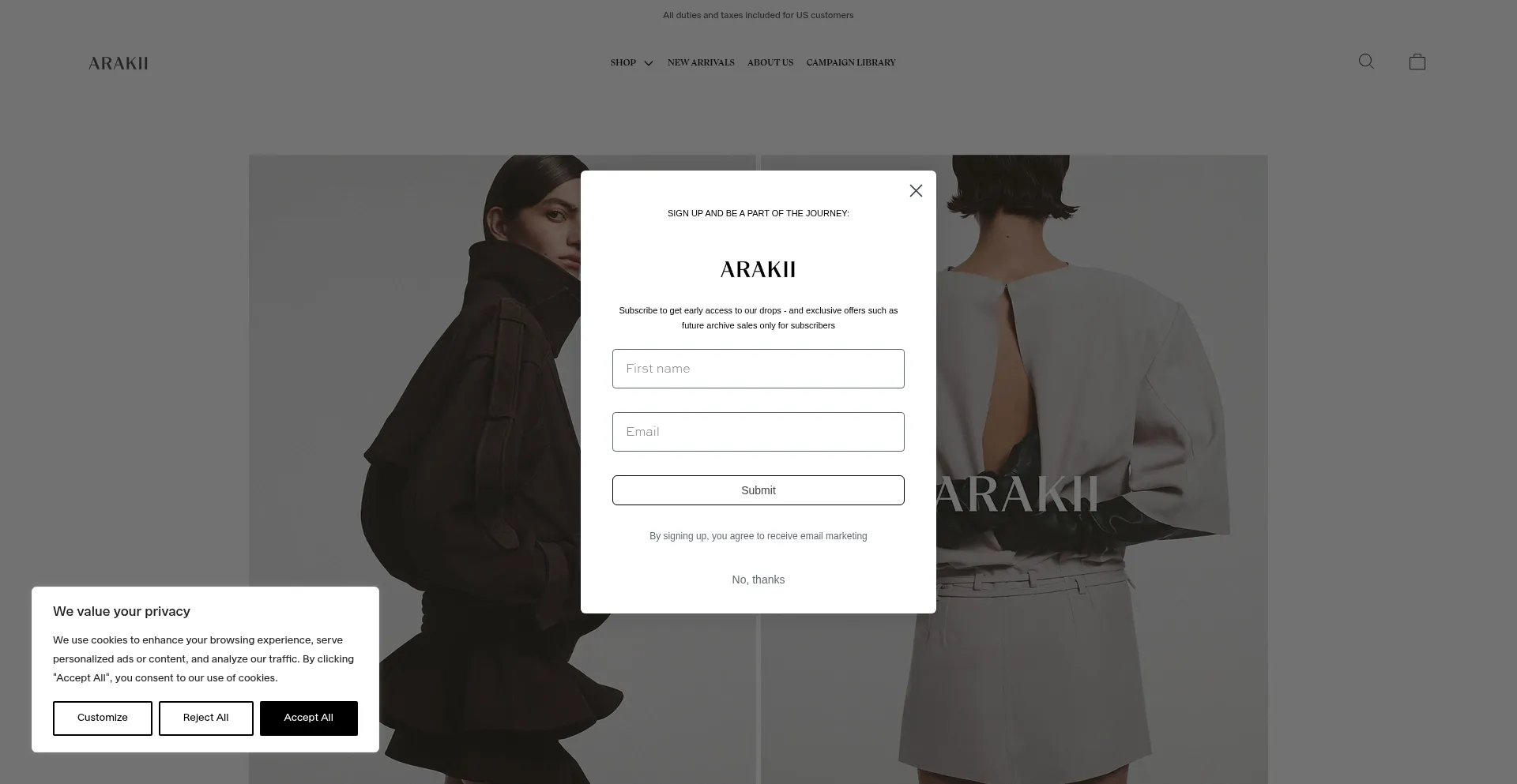 ¿És Seguro y Confiable Arakii.com?