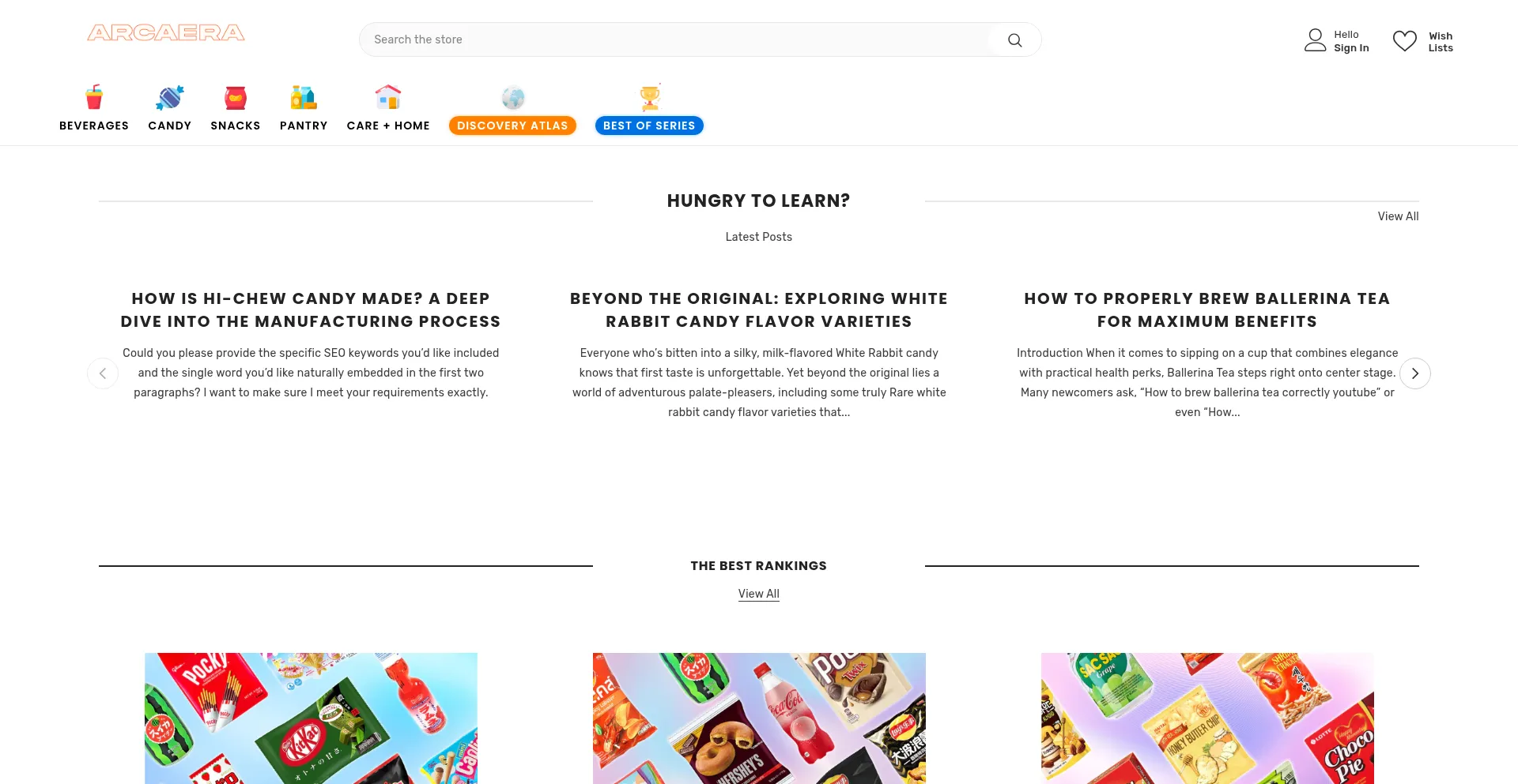 Arcaera.com