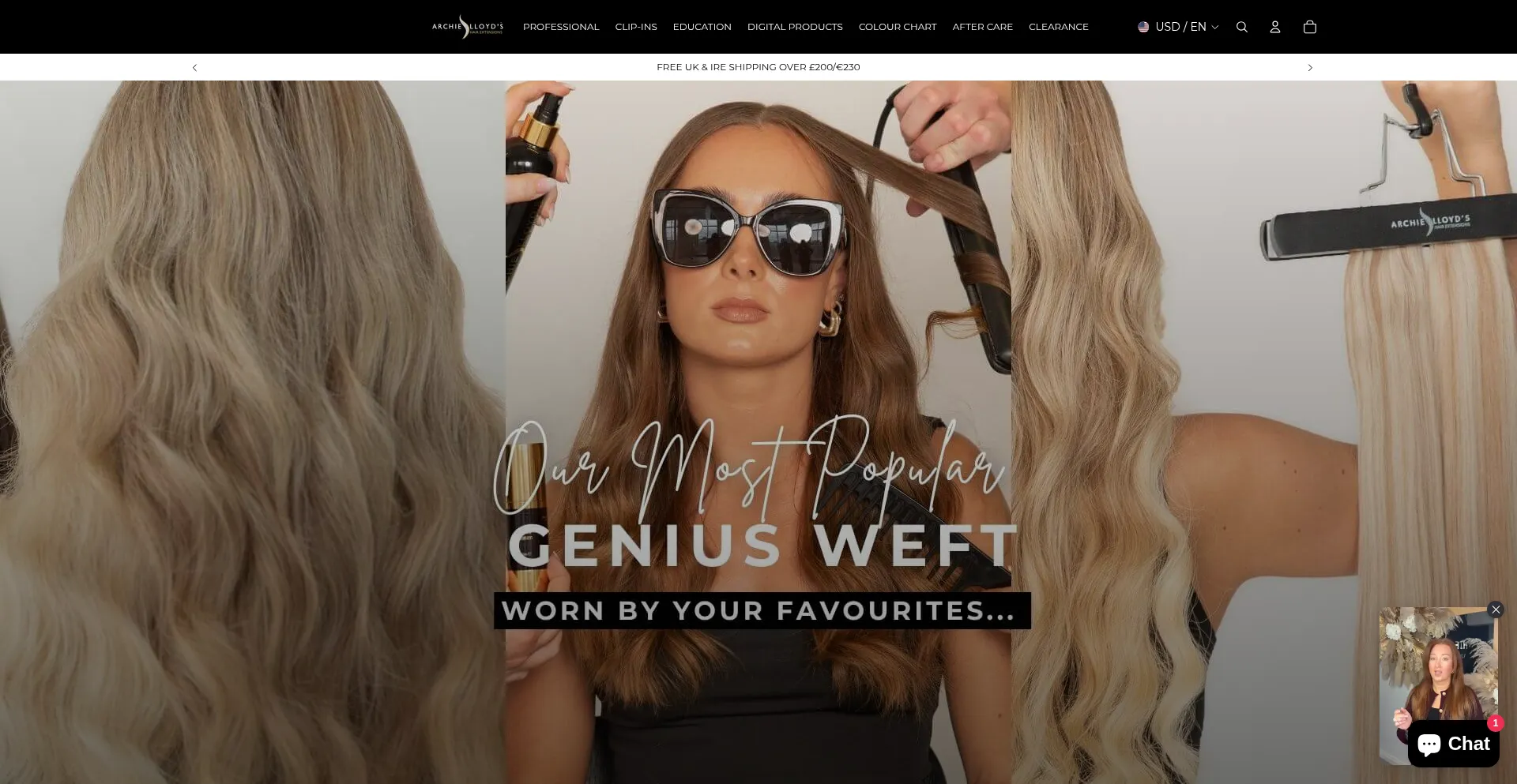 Archielloydshairextensions.com