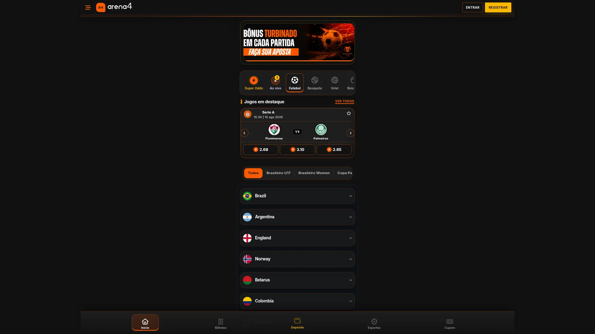 Arena4.bet