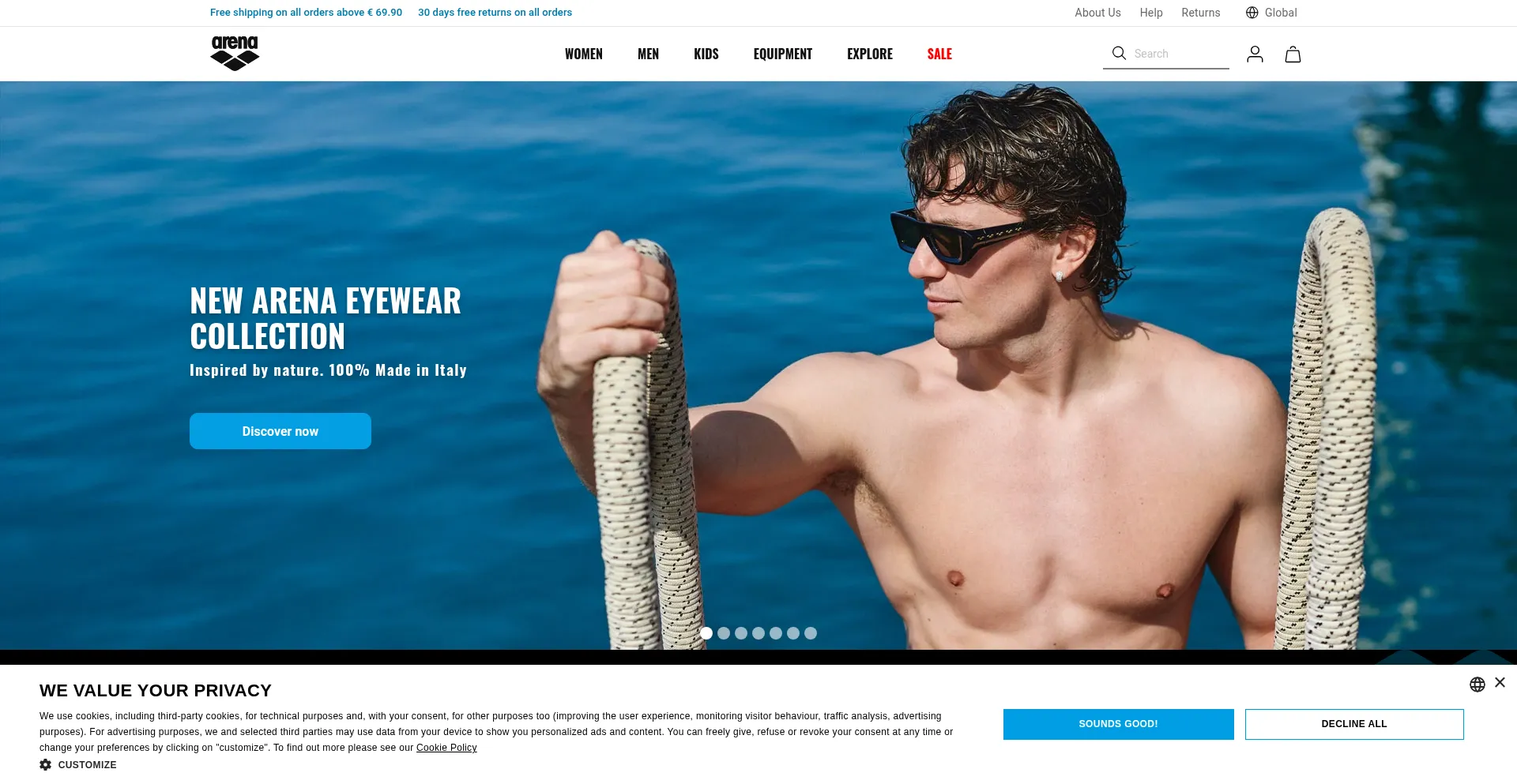 ¿És Seguro y Confiable Arenaswimsuit.com?