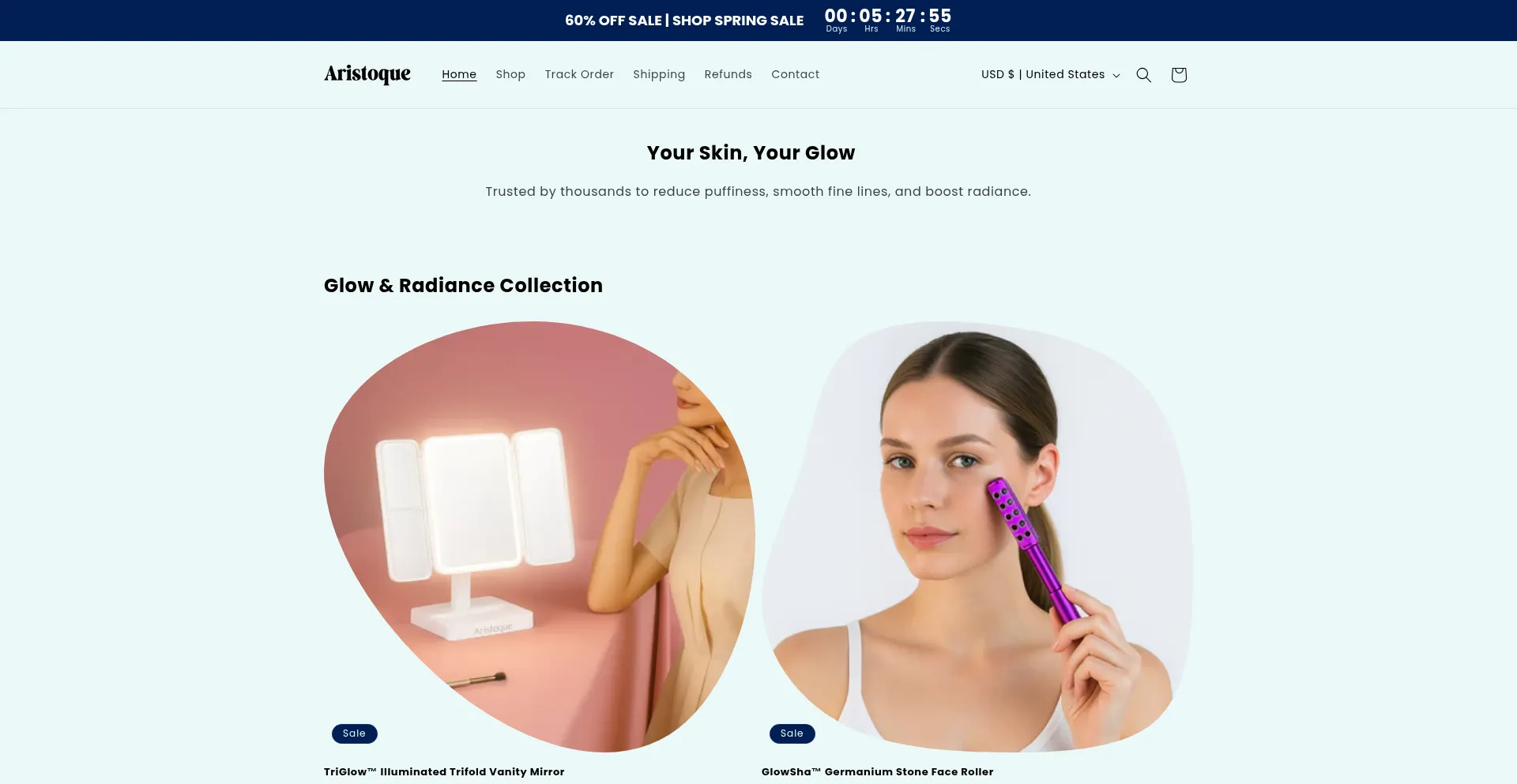 Aristoque.com Screenshot
