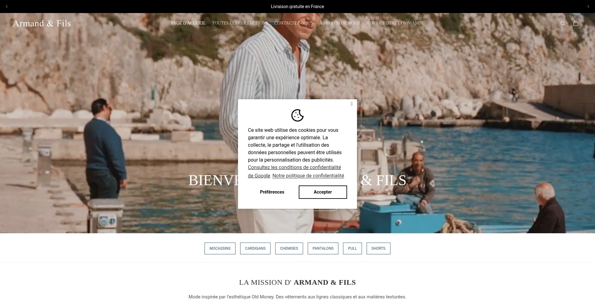 Armandetfils.fr