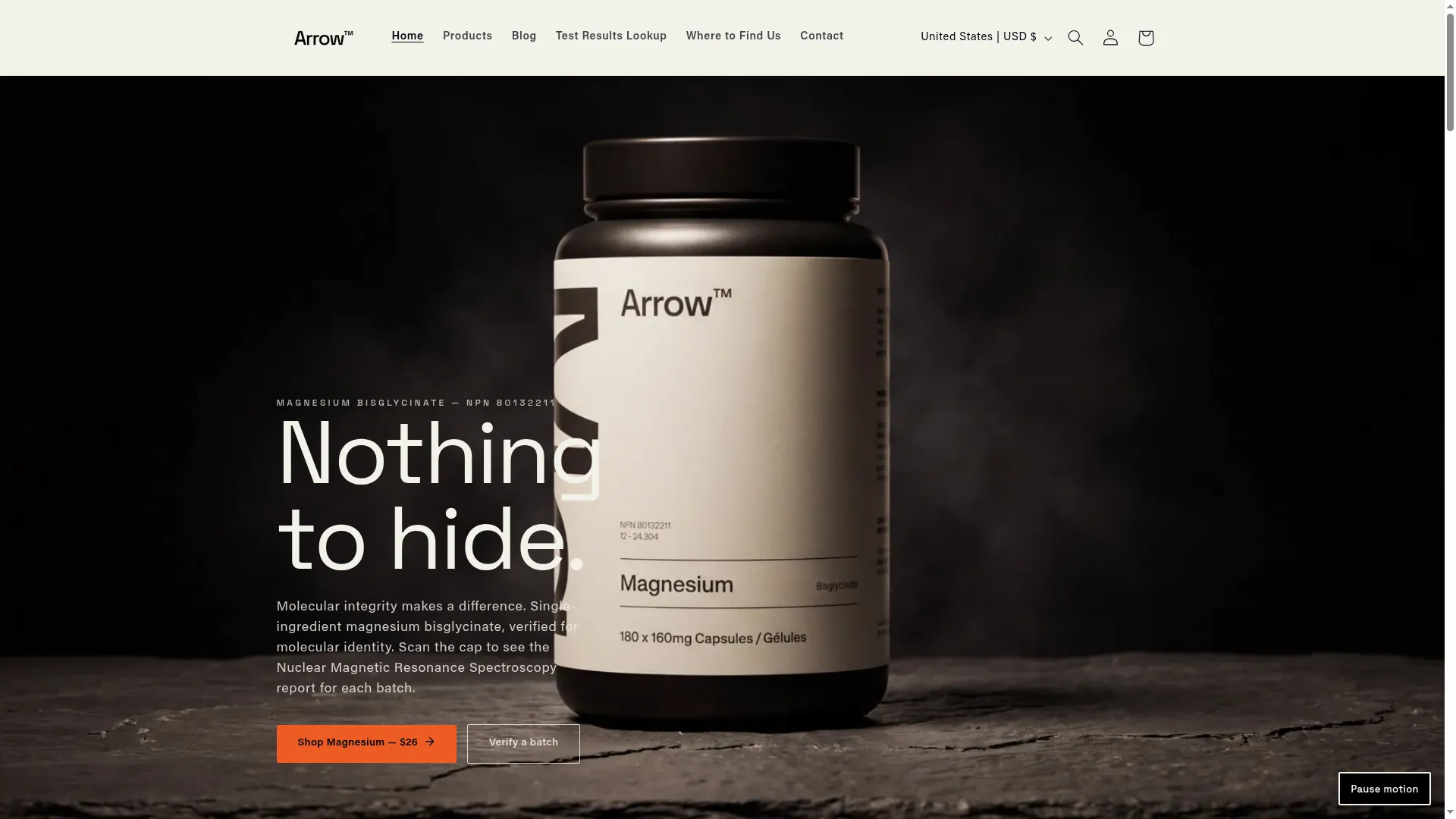 Arrowsupplements.com
