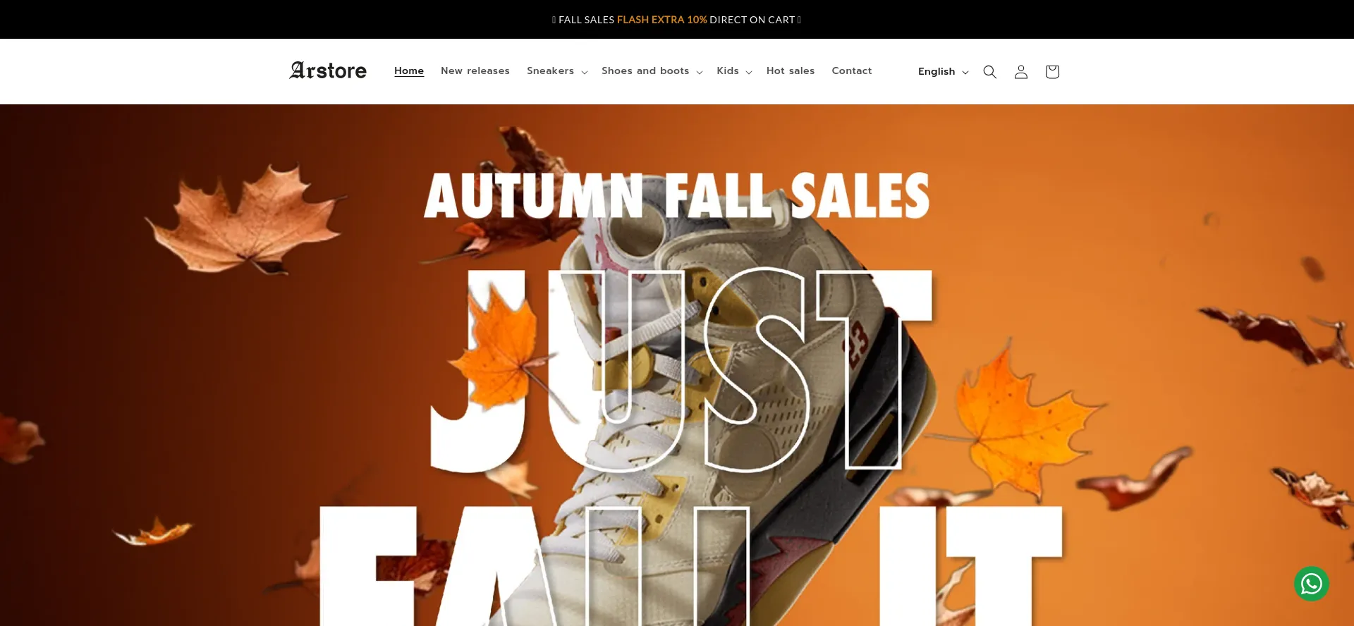 Website screenshot of Arstoreclub.com