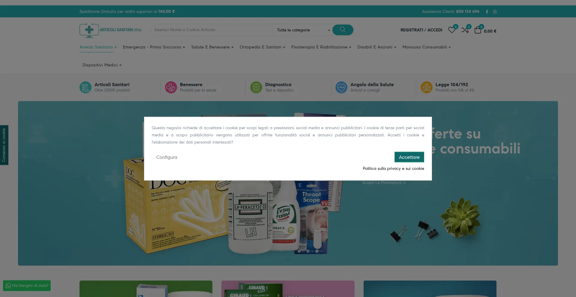 Articolisanitarishop.com