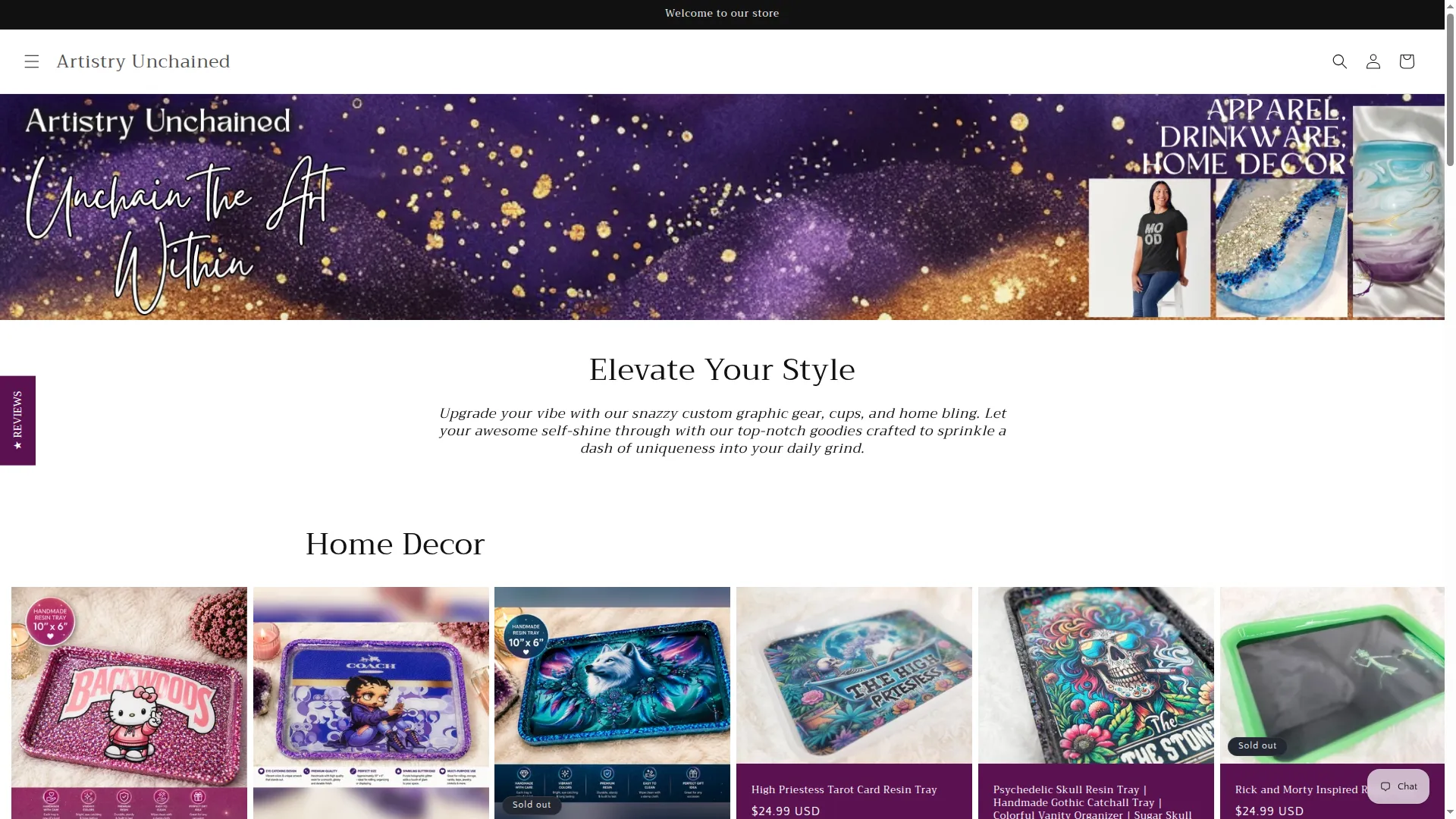 Artistryunchained.com