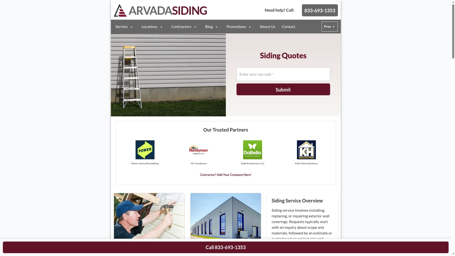 Arvadasidingservices.com