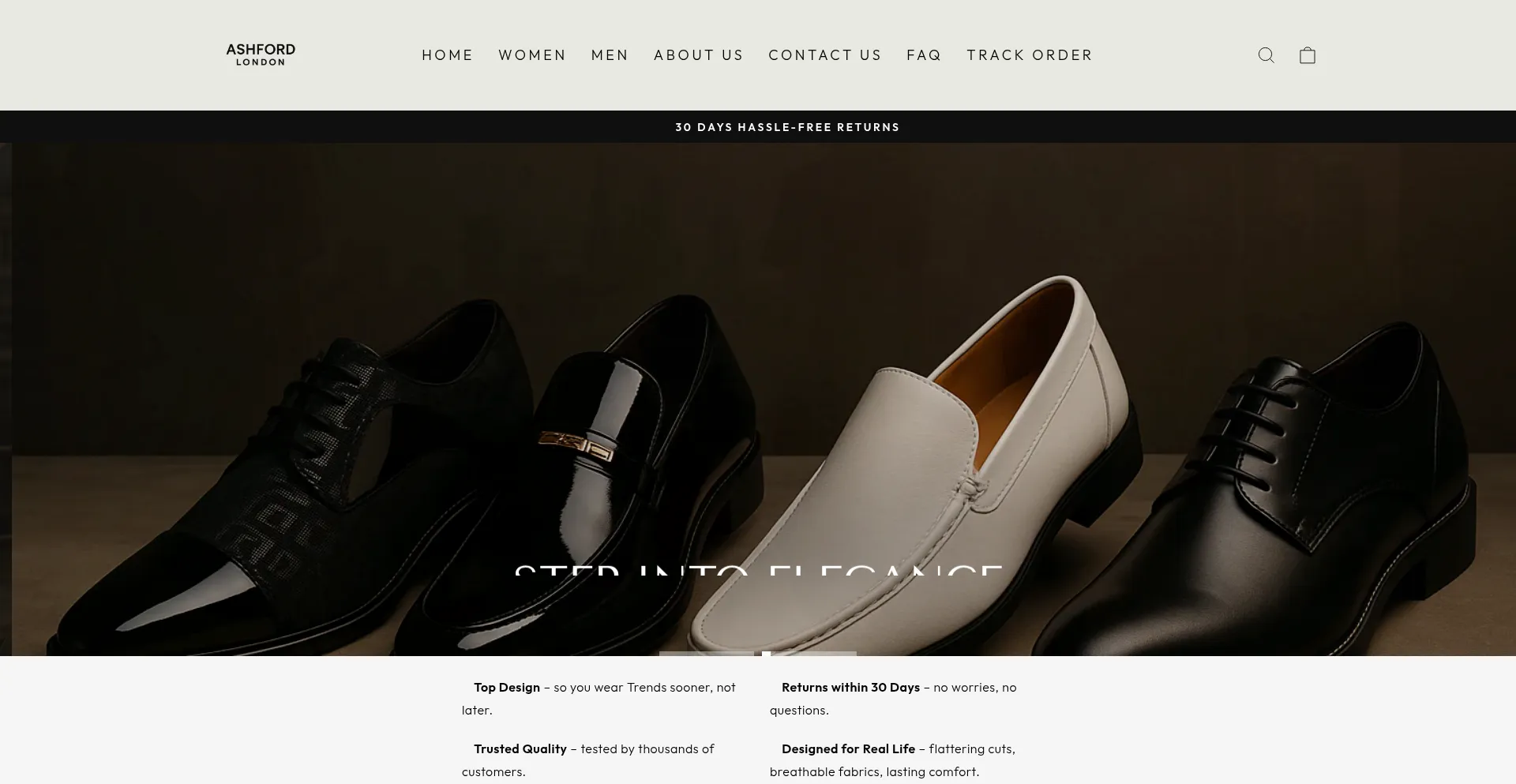 ¿És Seguro y Confiable Ashfordclothing.com?
