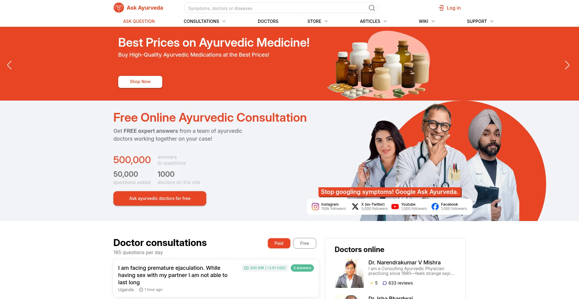 ¿És Seguro y Confiable Ask-ayurveda.com?