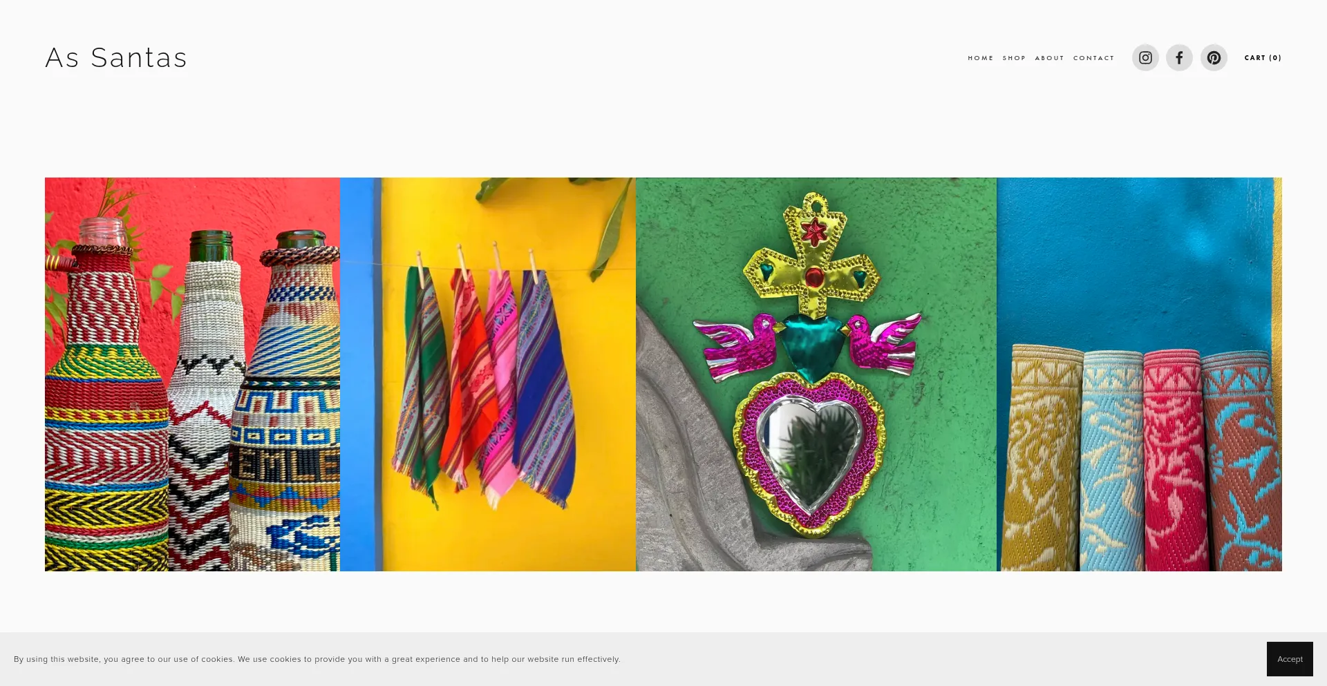 Website screenshot of Assantas.com