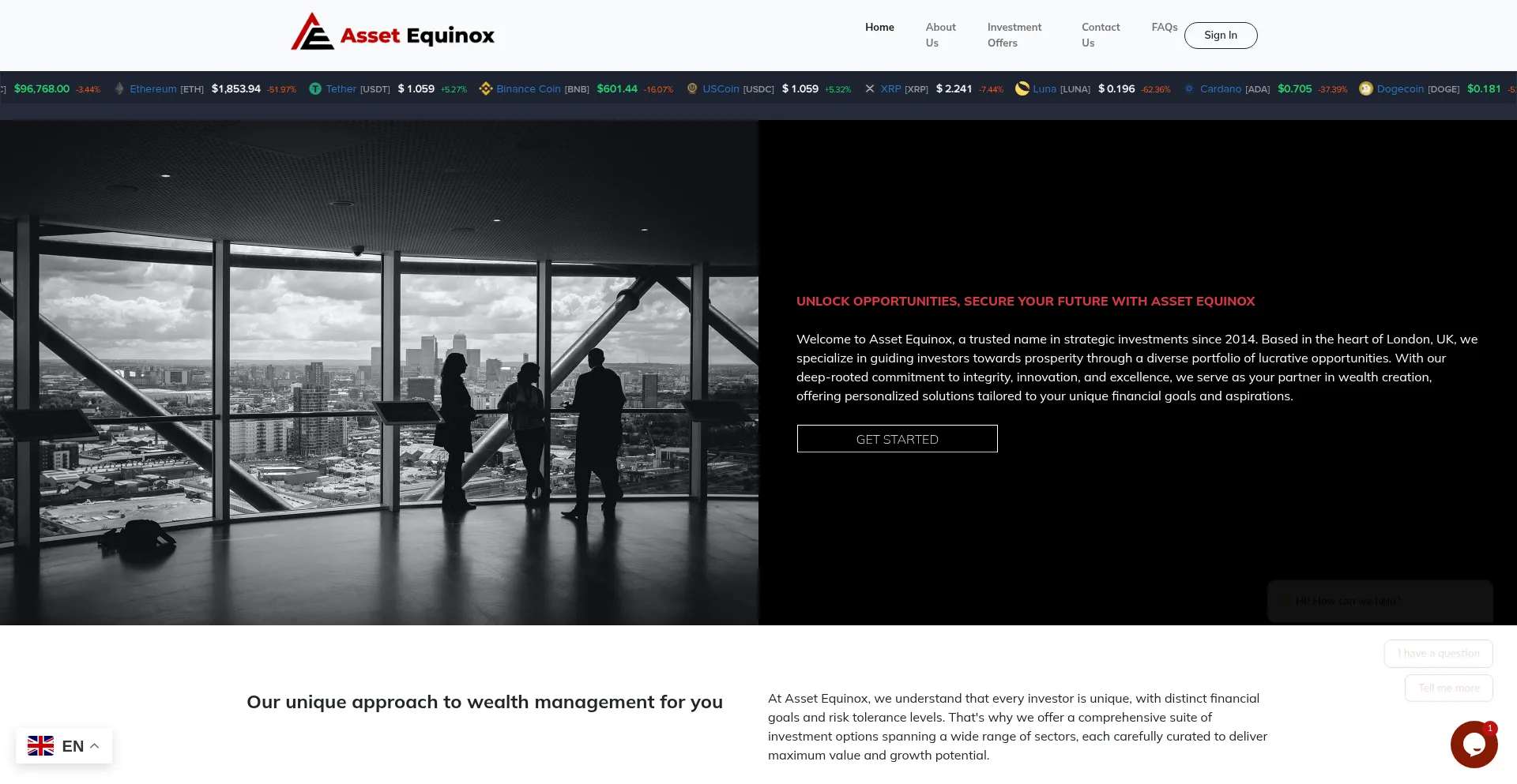 Asset-equinox.com Screenshot