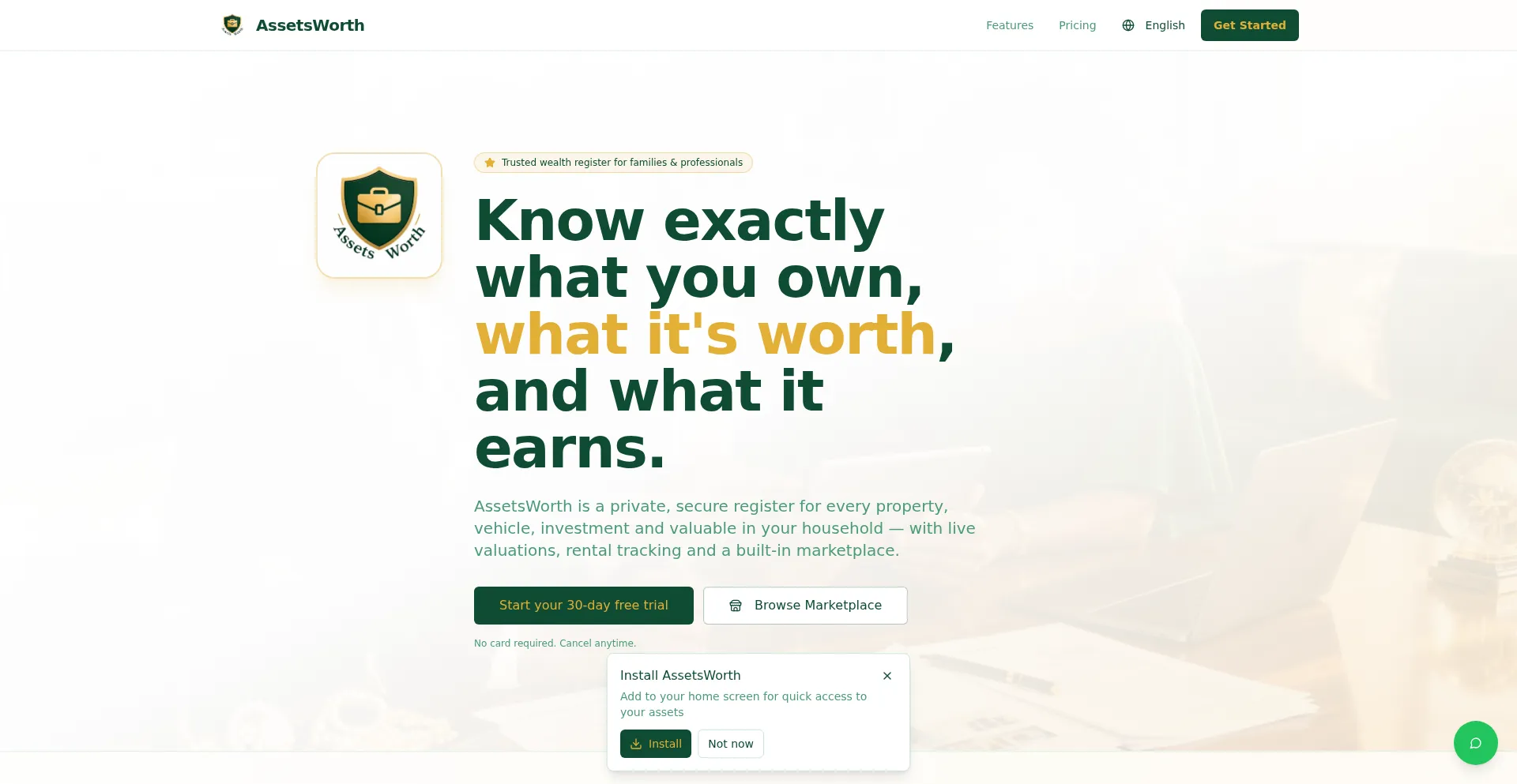 Assetsworth.com