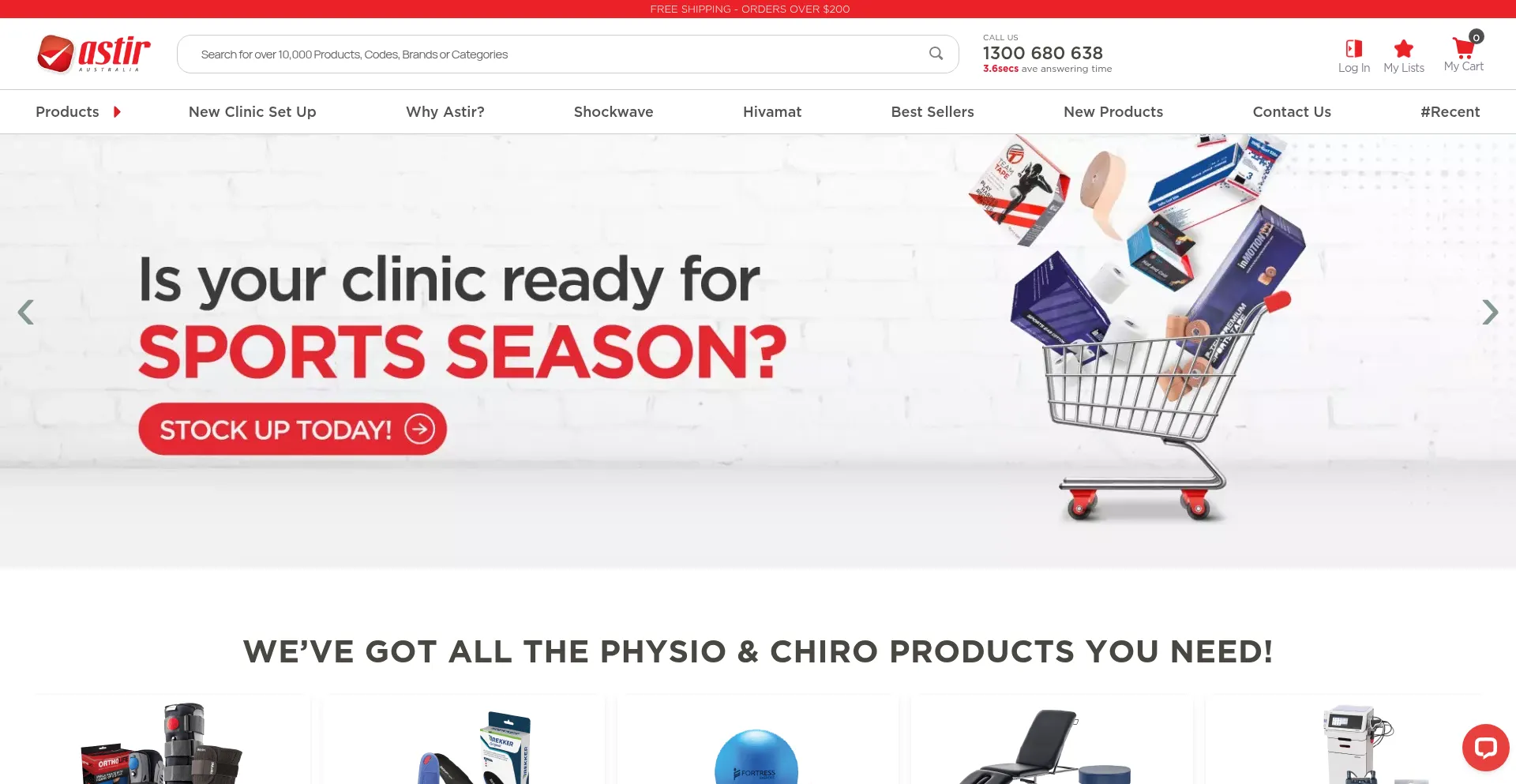 Website screenshot of Astiraustralia.com.au