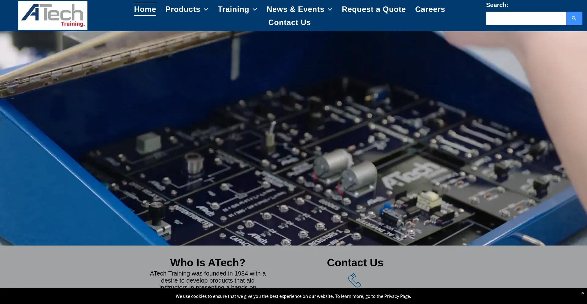 Atechtraining.com Screenshot