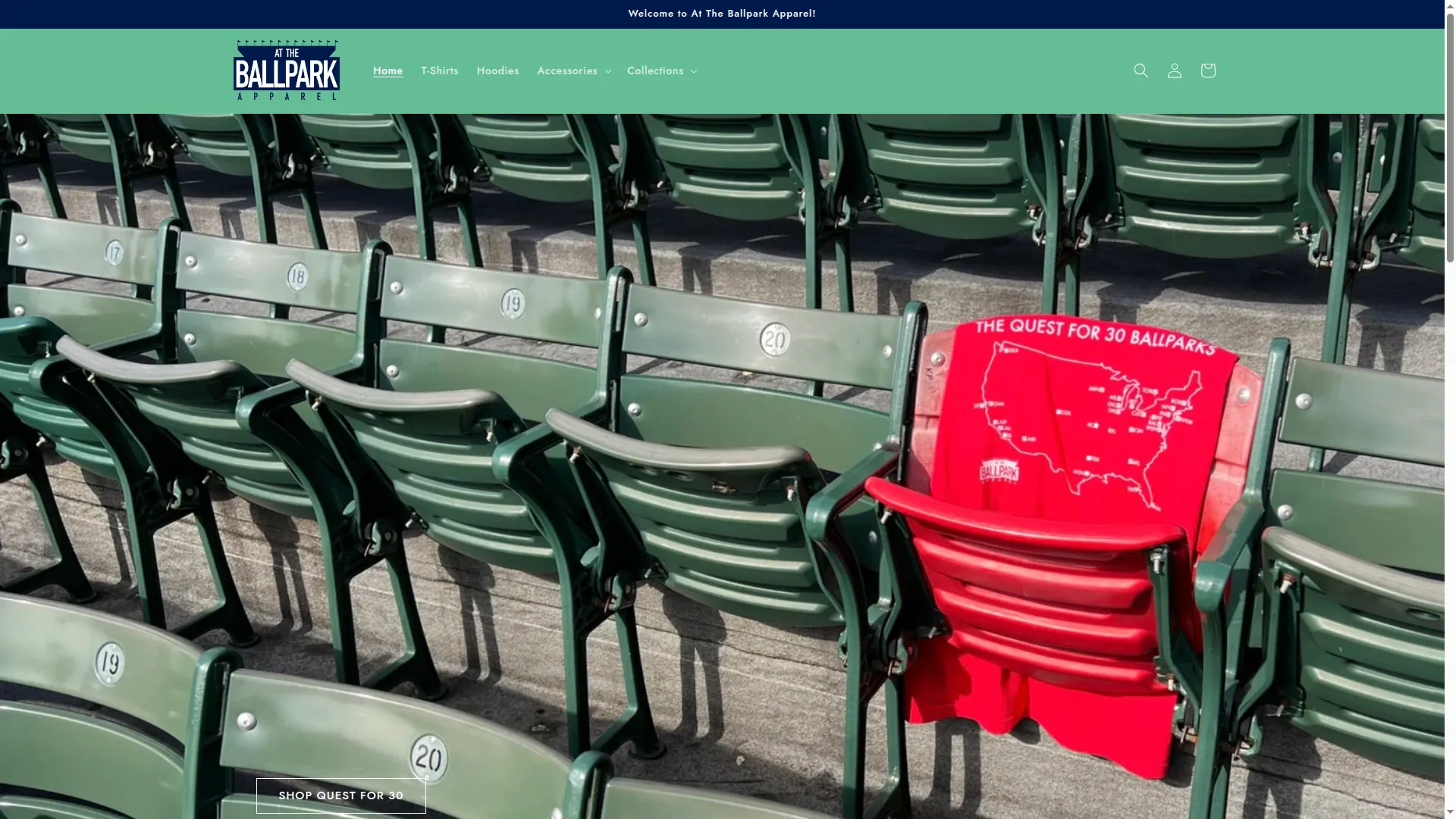Attheballparkapparel.com