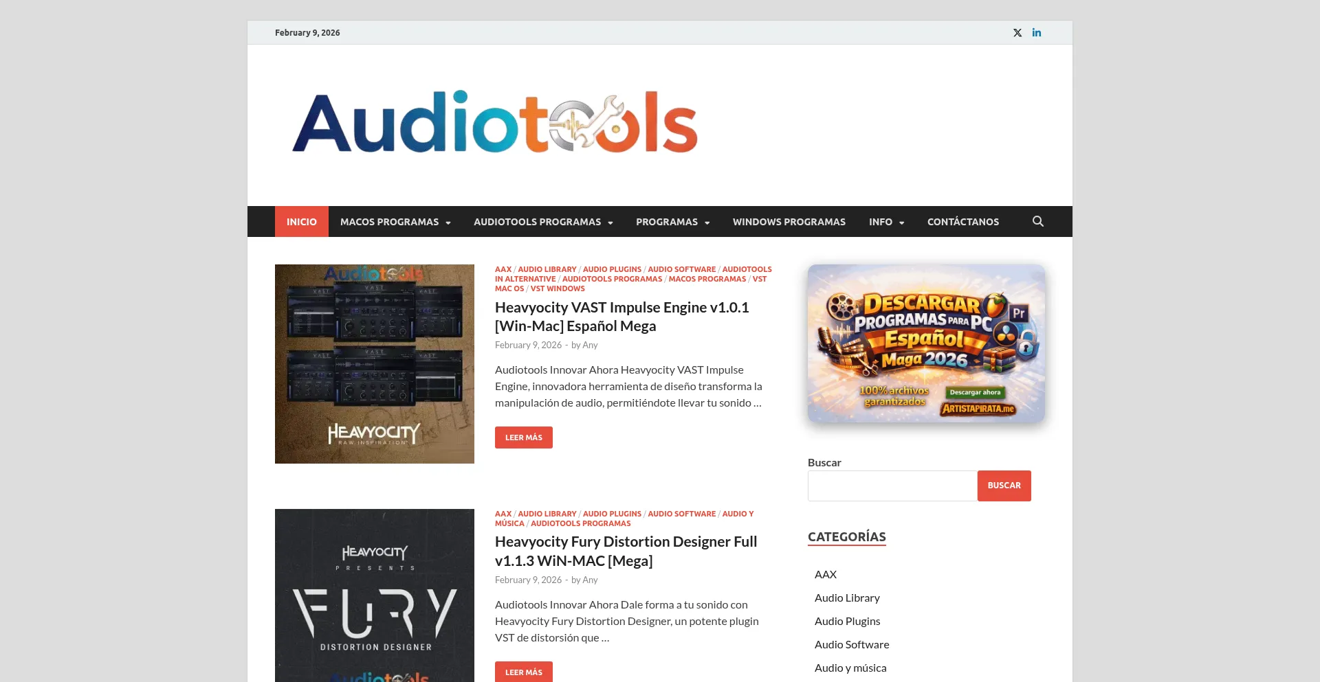 Audiotools.tools