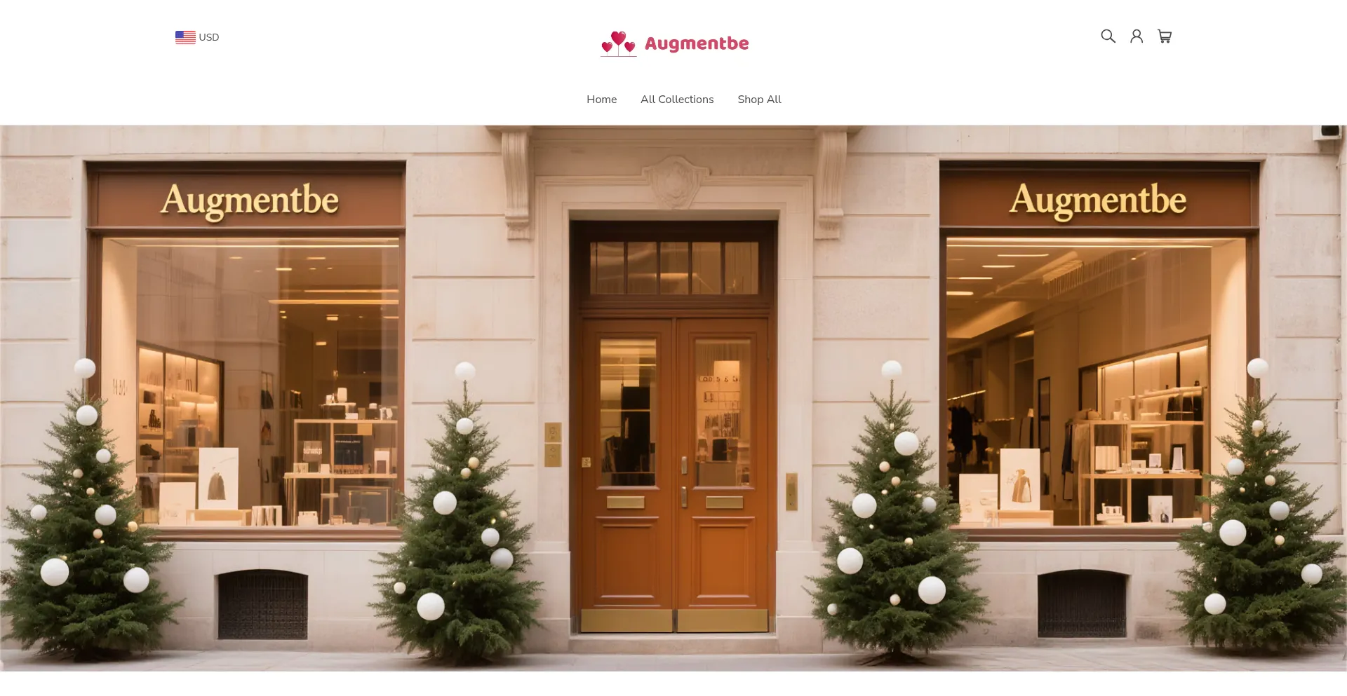 Website screenshot of Augmentbe.com