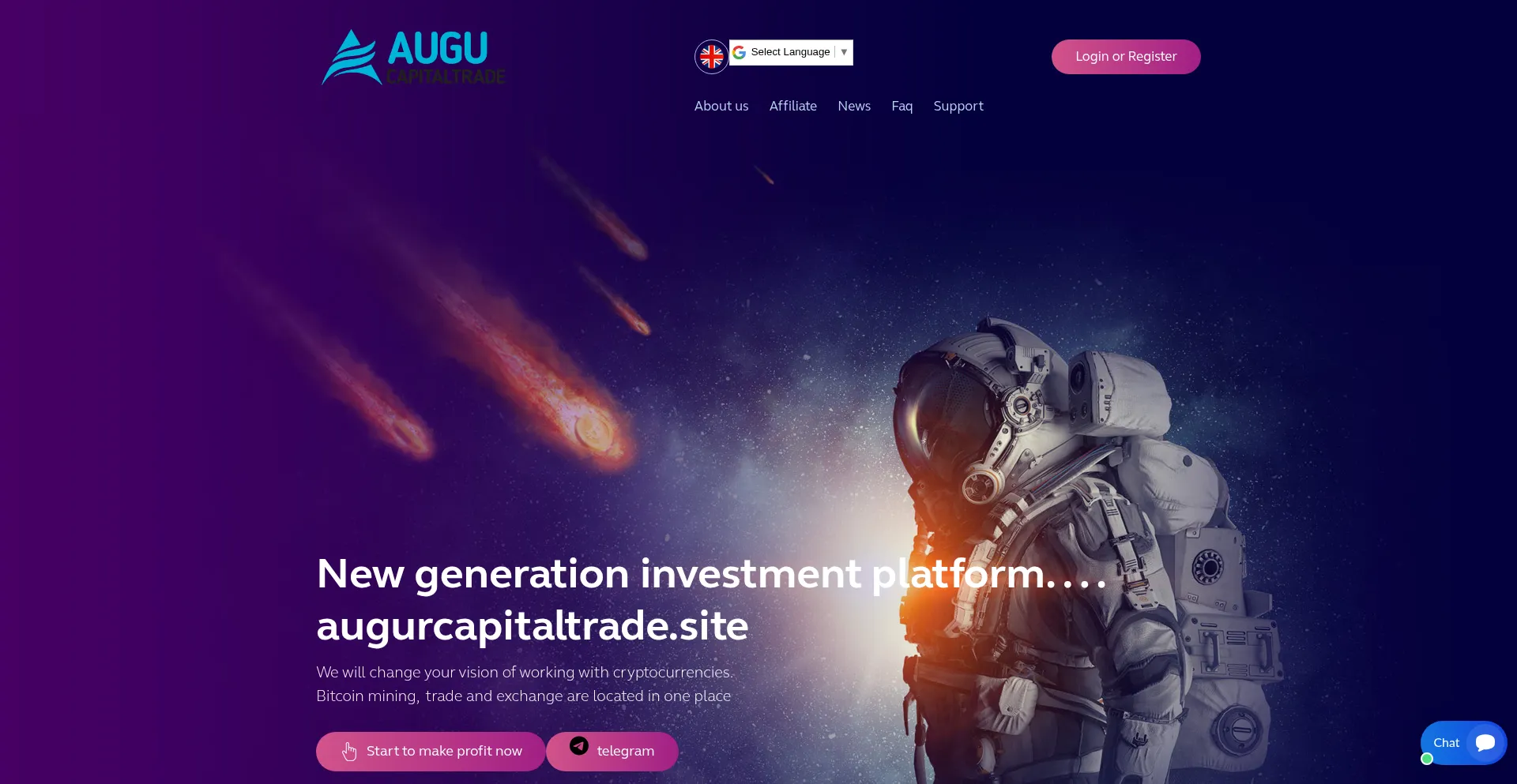 Augurcapitaltrade.site Screenshot