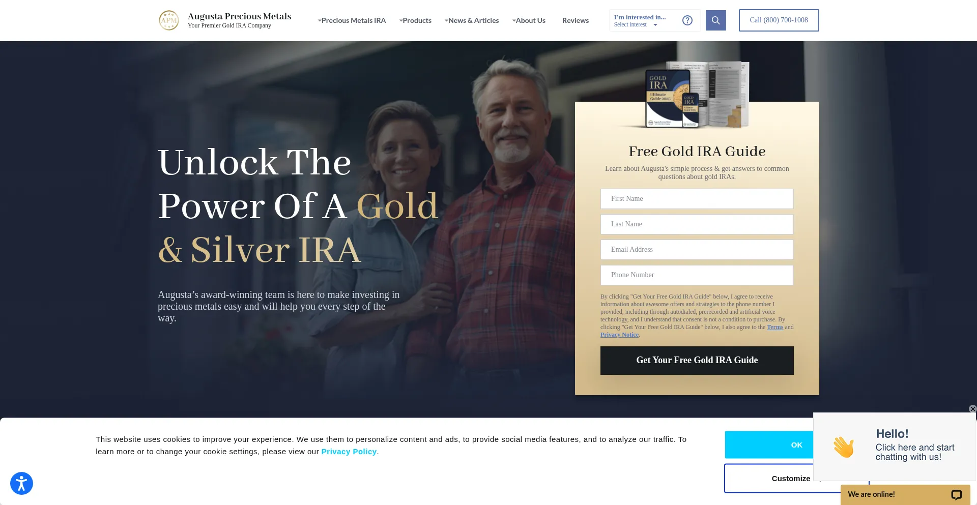 ¿És Seguro y Confiable Augustapreciousmetals.com?