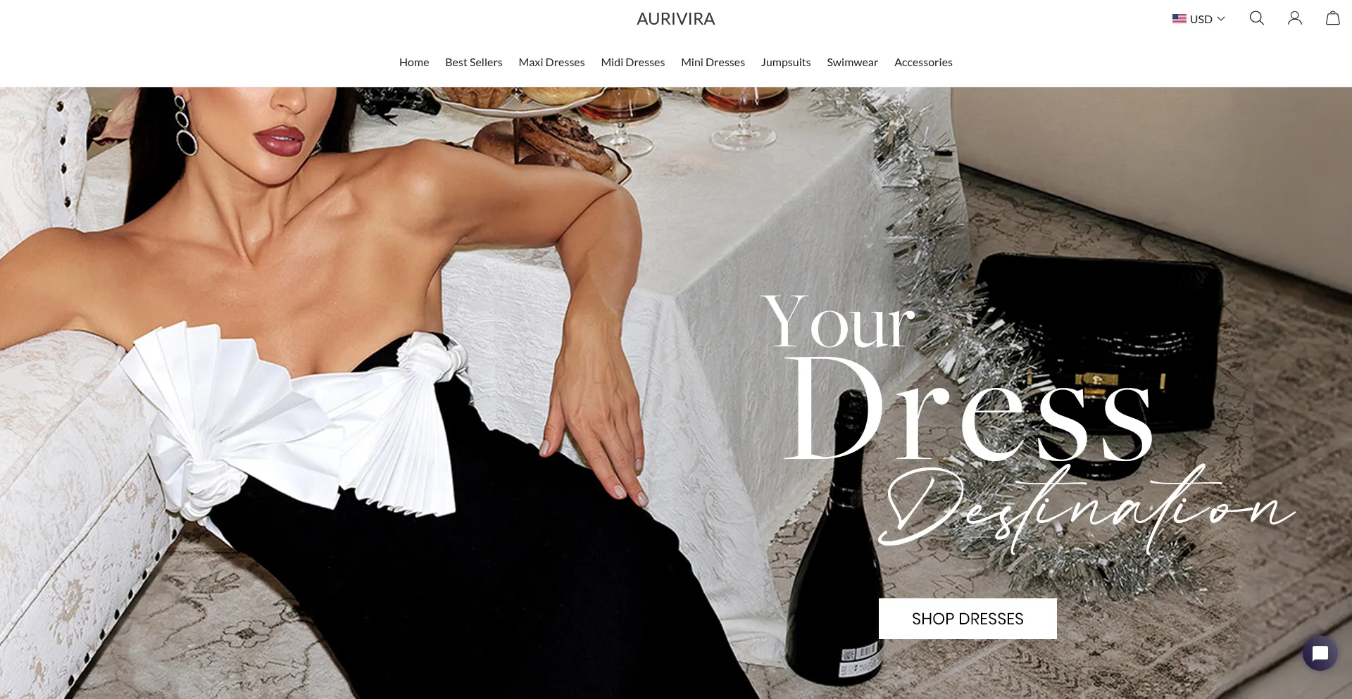 Aurivira.com Screenshot