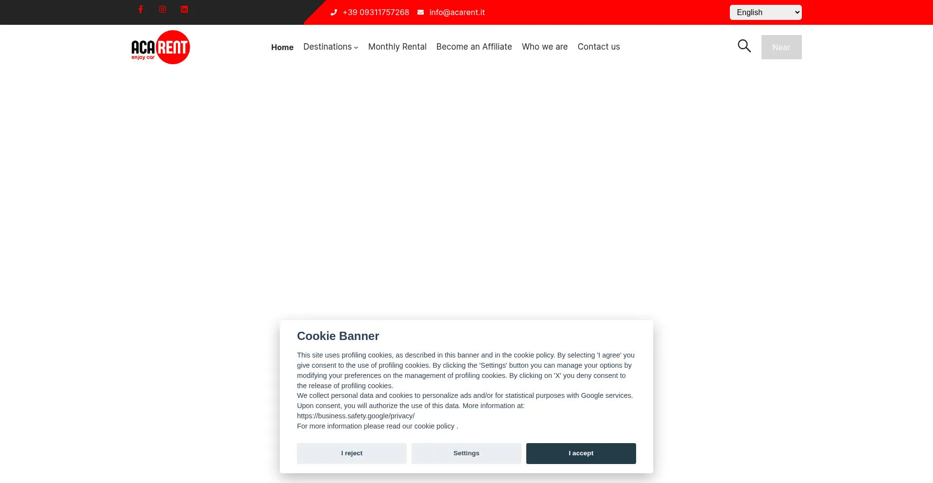 Autocenteravola.com Screenshot