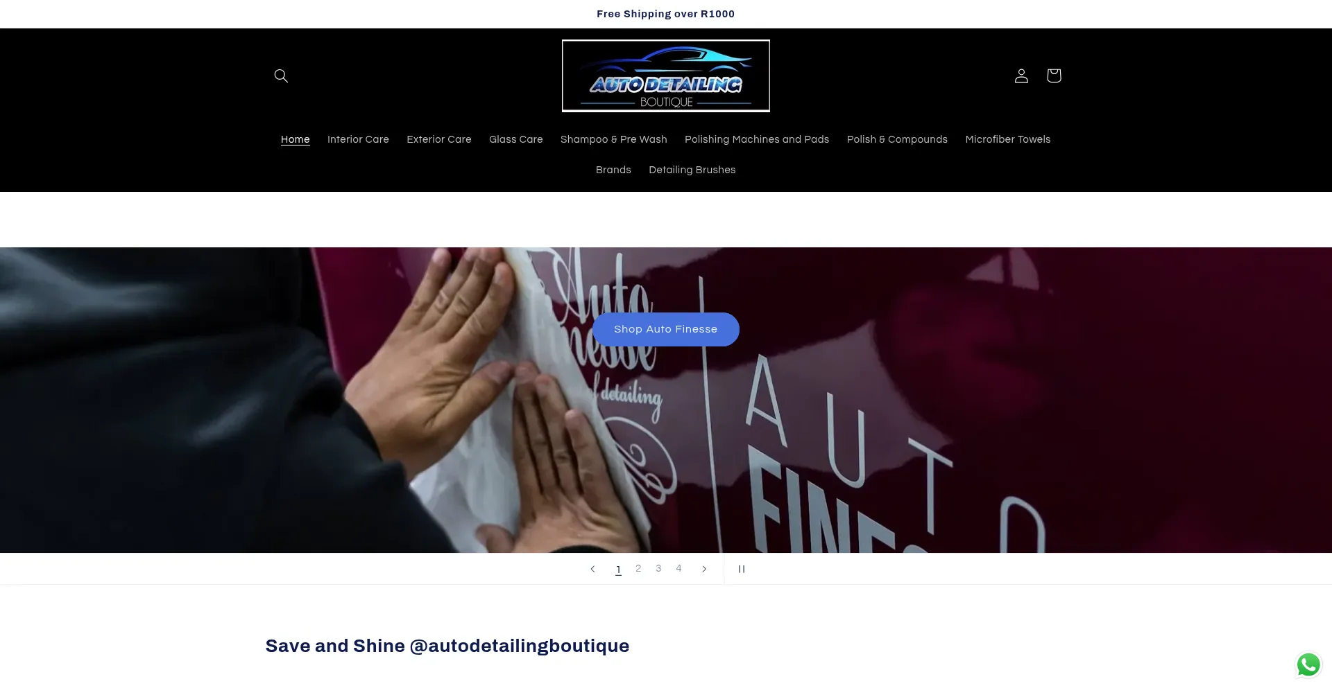 ¿És Seguro y Confiable Autodetailingboutique.co.za?