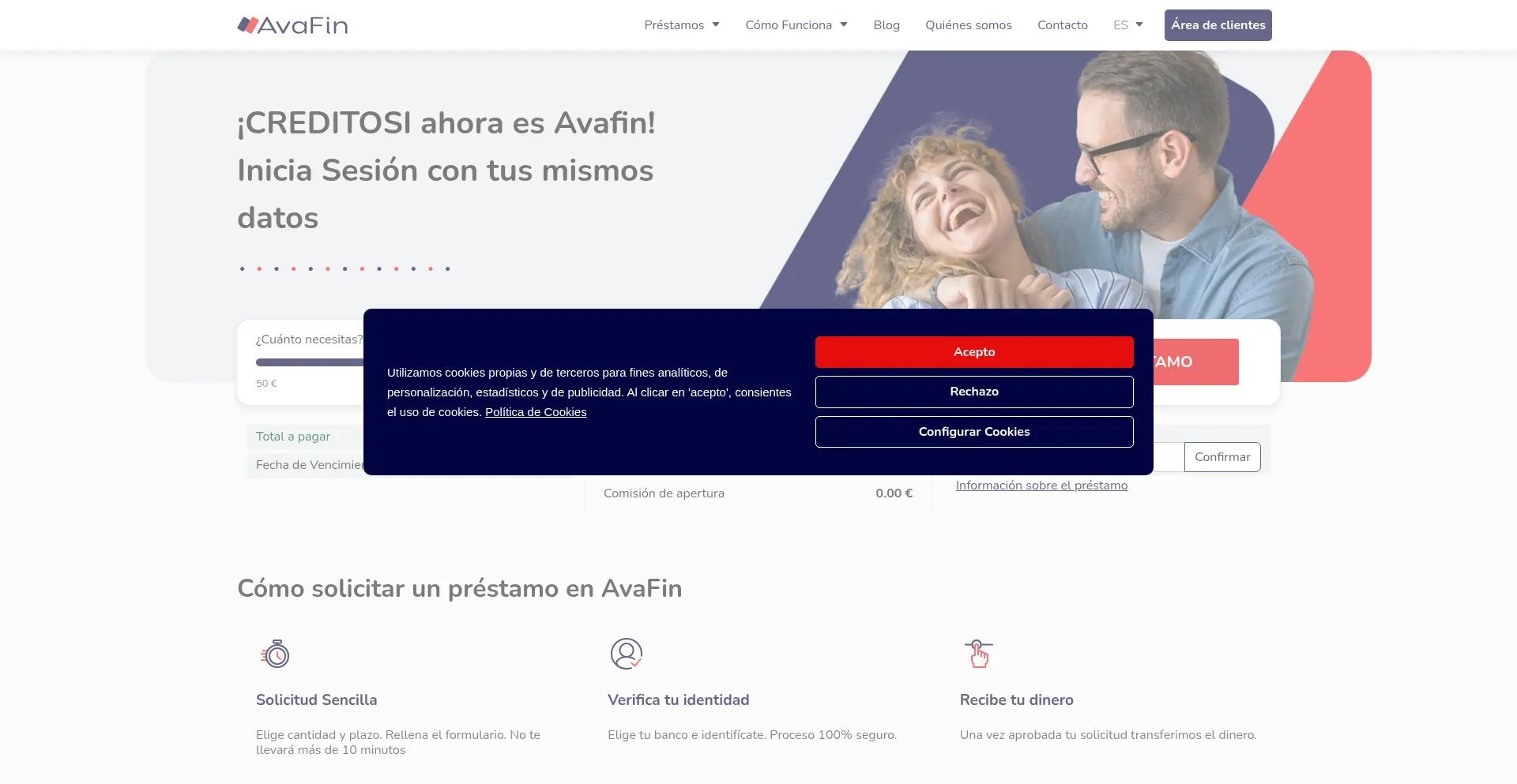 ¿És Seguro y Confiable Avafin.es?