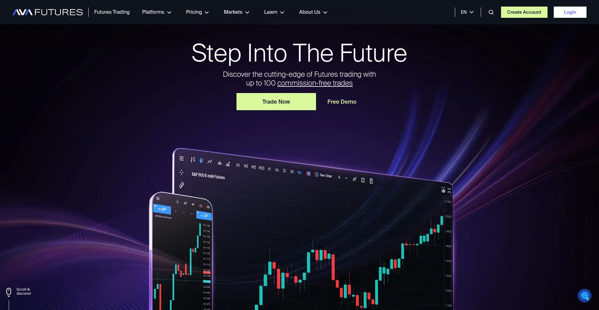 Avafutures.com Screenshot