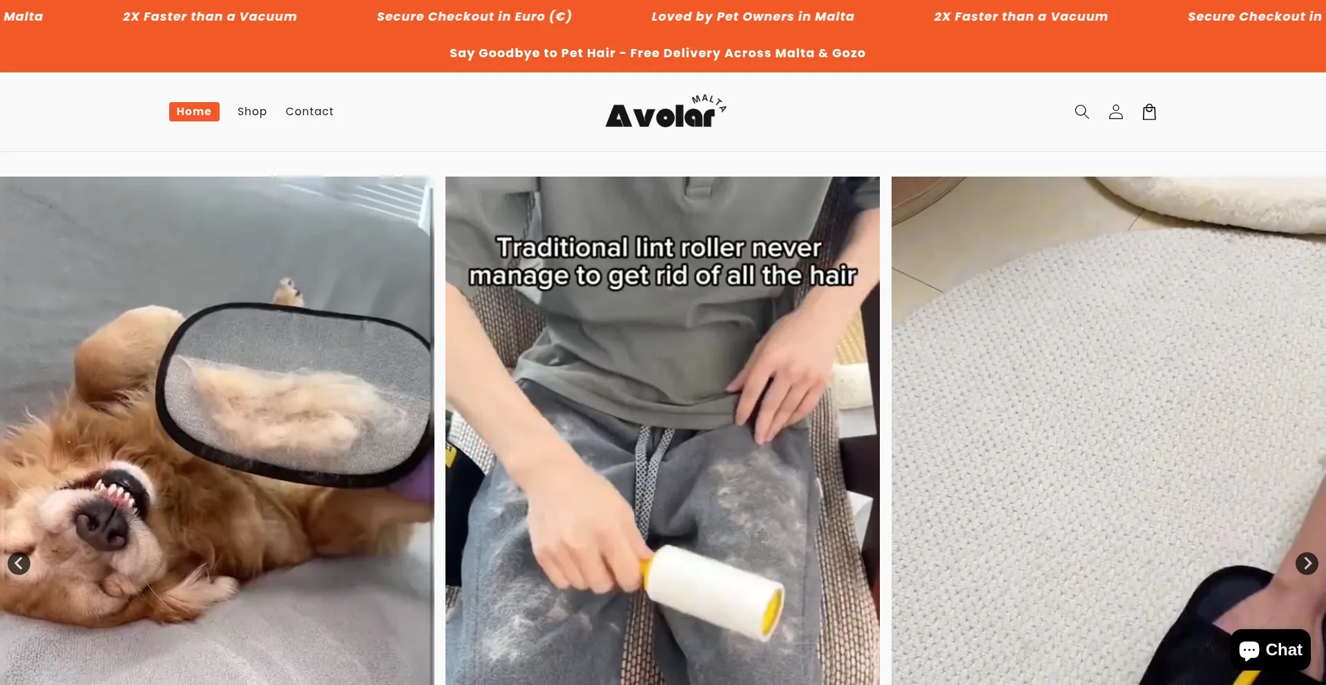 Avolarmalta.com Screenshot