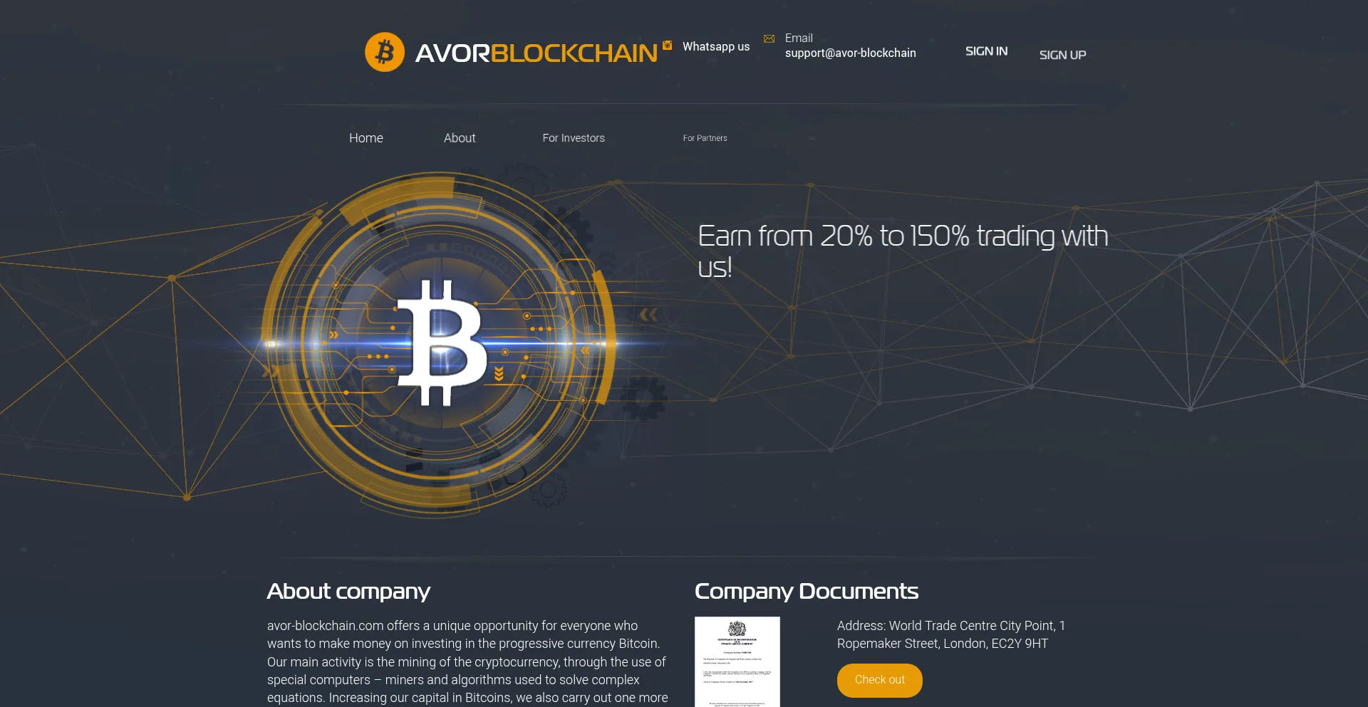 Avor-blockchain.com