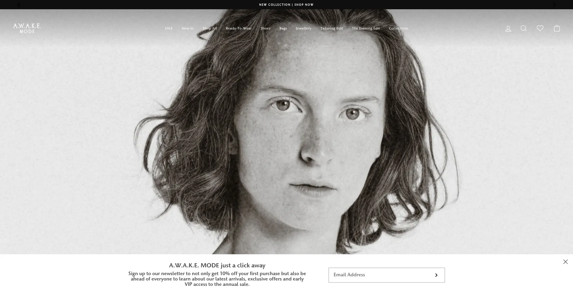 Website screenshot of Awake-mode.com