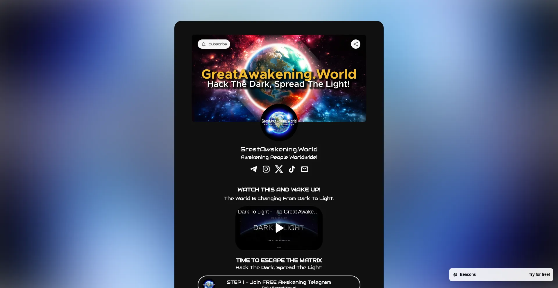 ¿És Seguro y Confiable Awakeningmatrix.com?