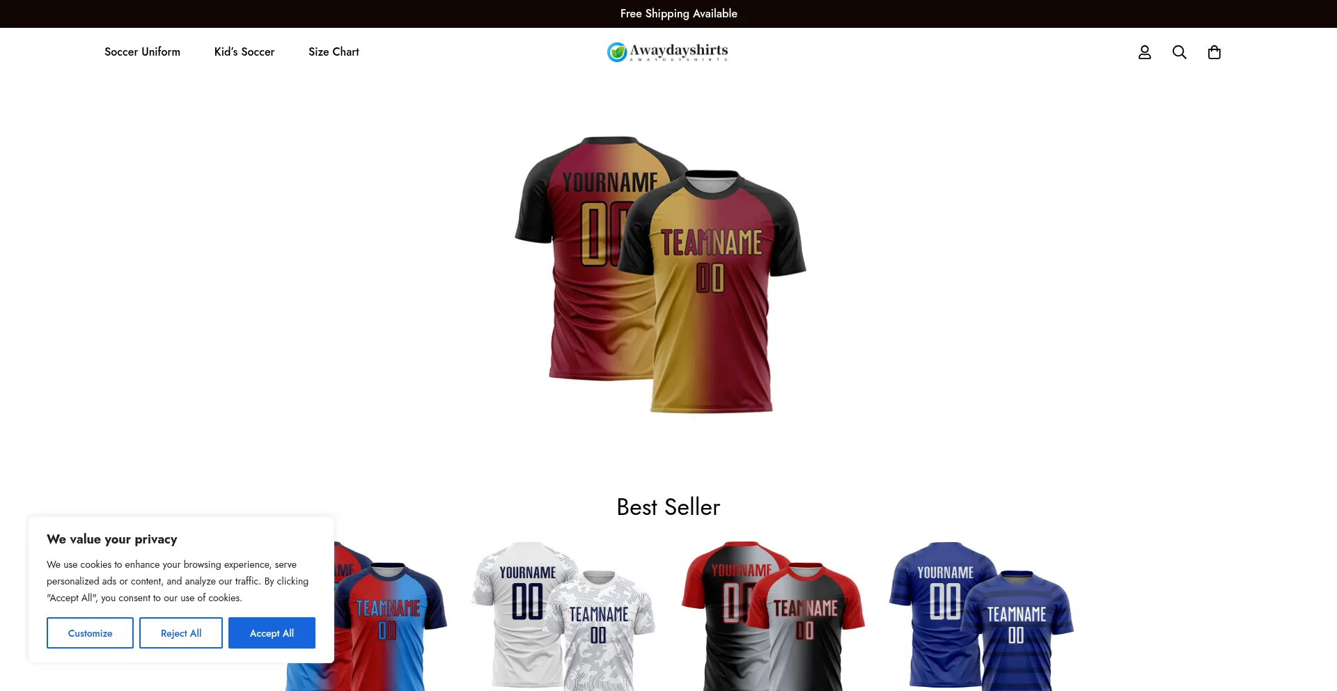 Awaydayshirts.co.uk