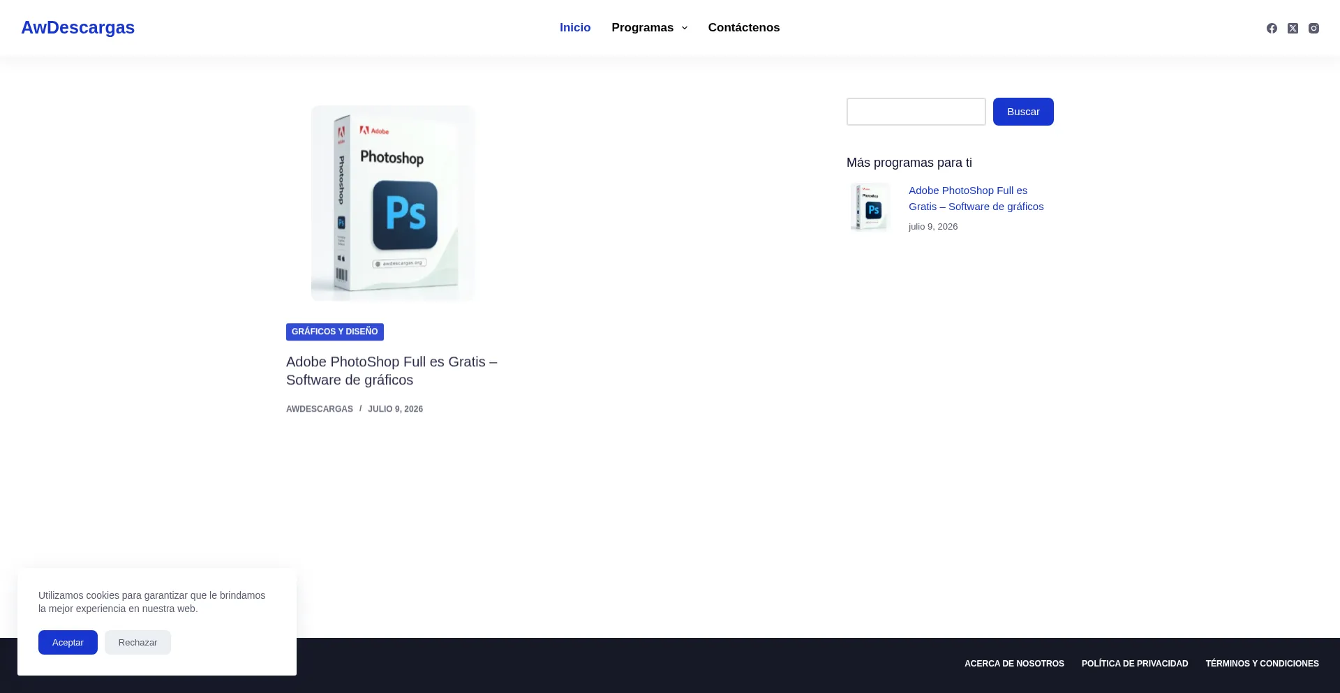 Awdescargas.org