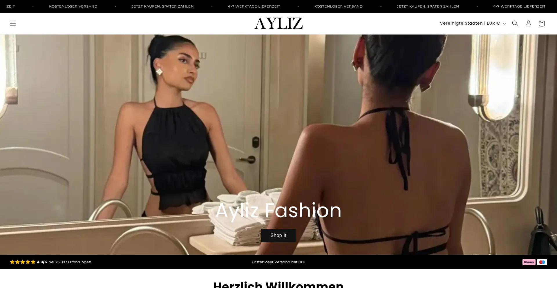 Ayliz.shop Screenshot