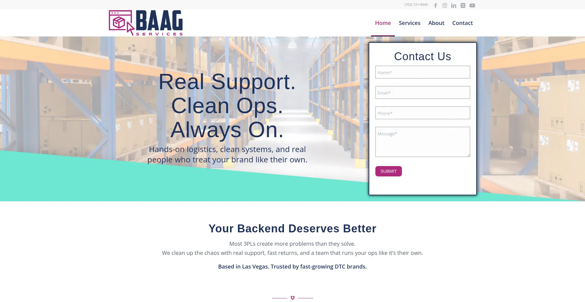 ¿És Seguro y Confiable Baagservices.com?