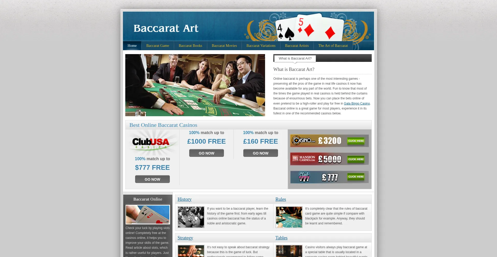 Baccaratart.com