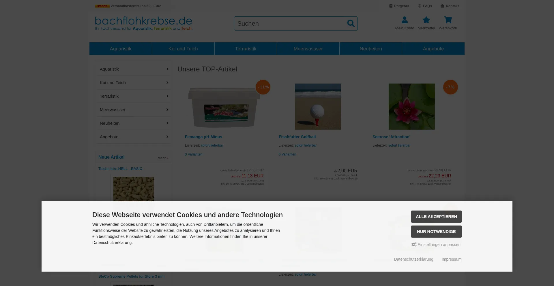 ¿És Seguro y Confiable Bachflohkrebse.de?