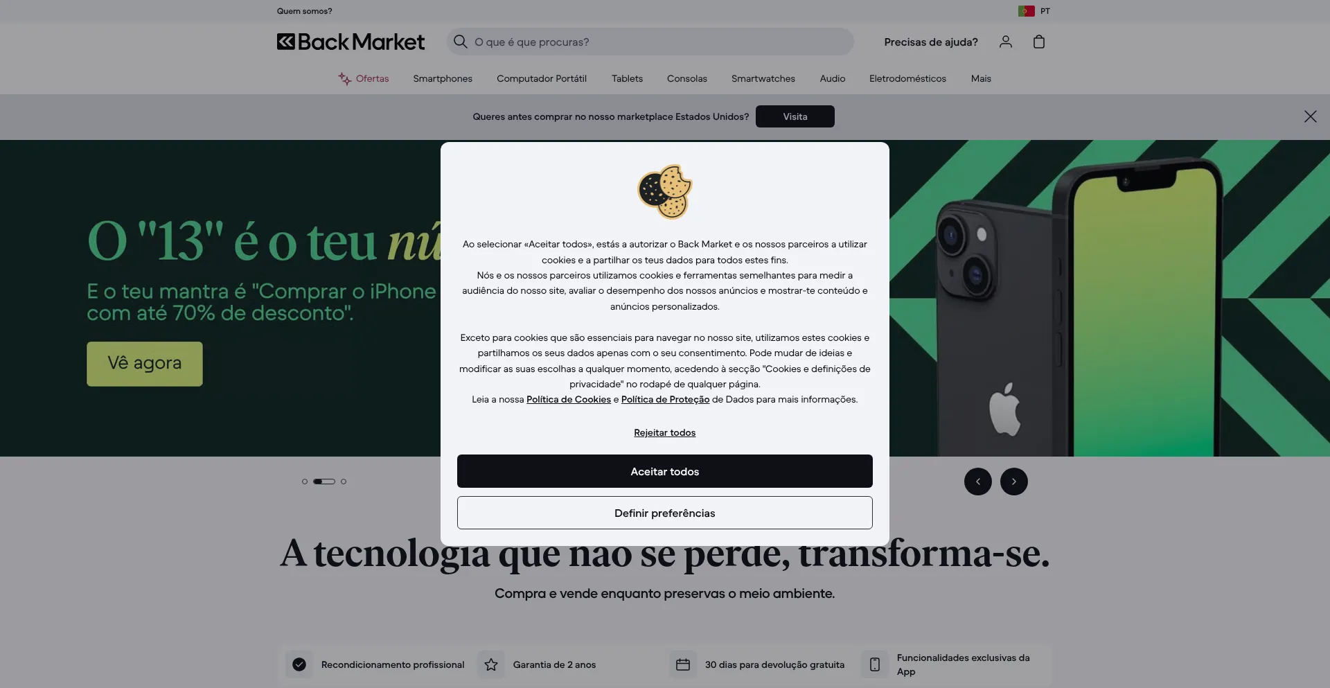 ¿És Seguro y Confiable Backmarket.pt?