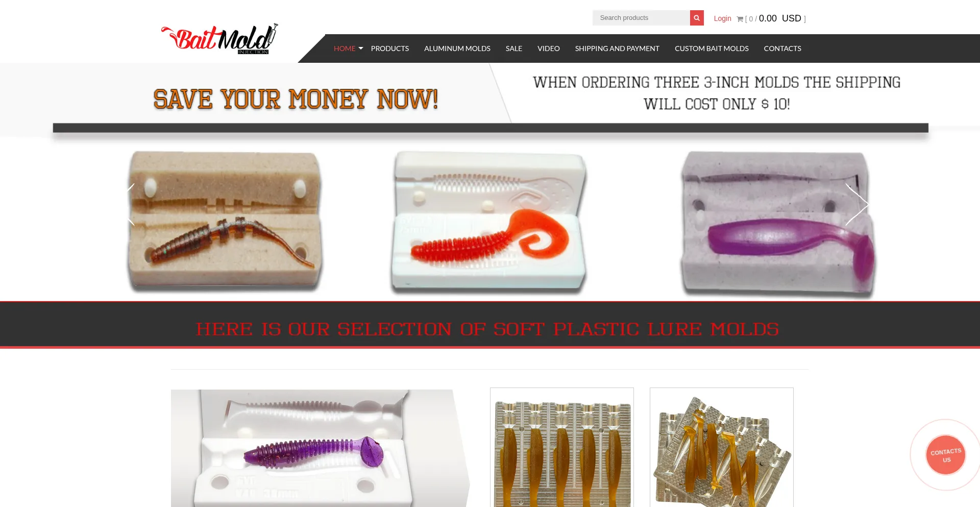 Baitmold.com Screenshot