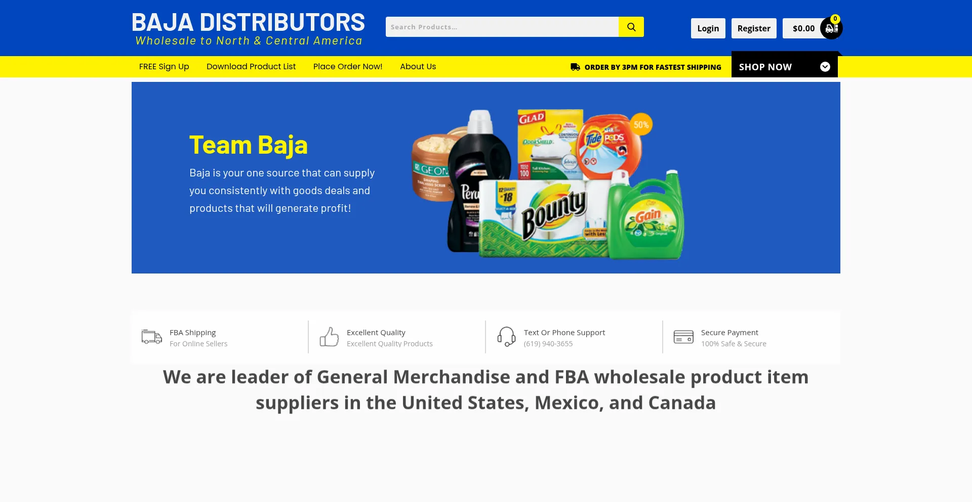 Bajadist.com Screenshot